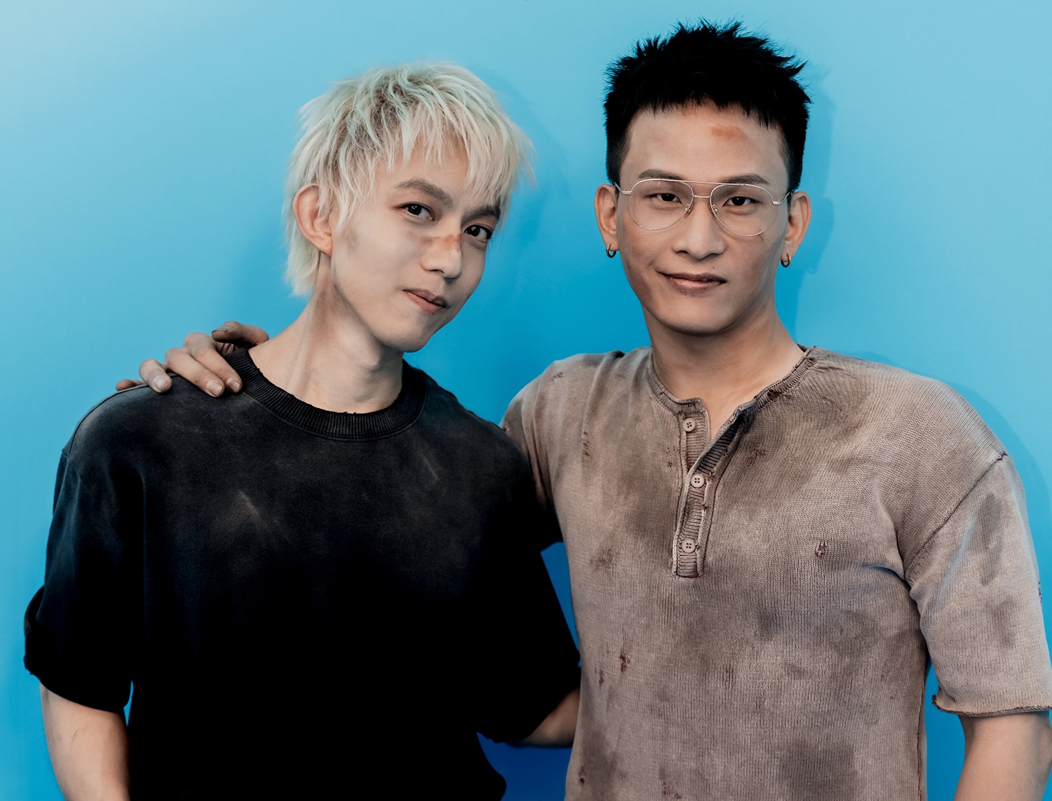 林宥嘉（左）和黃奇斌首次合作。（圖／華研國際提供）