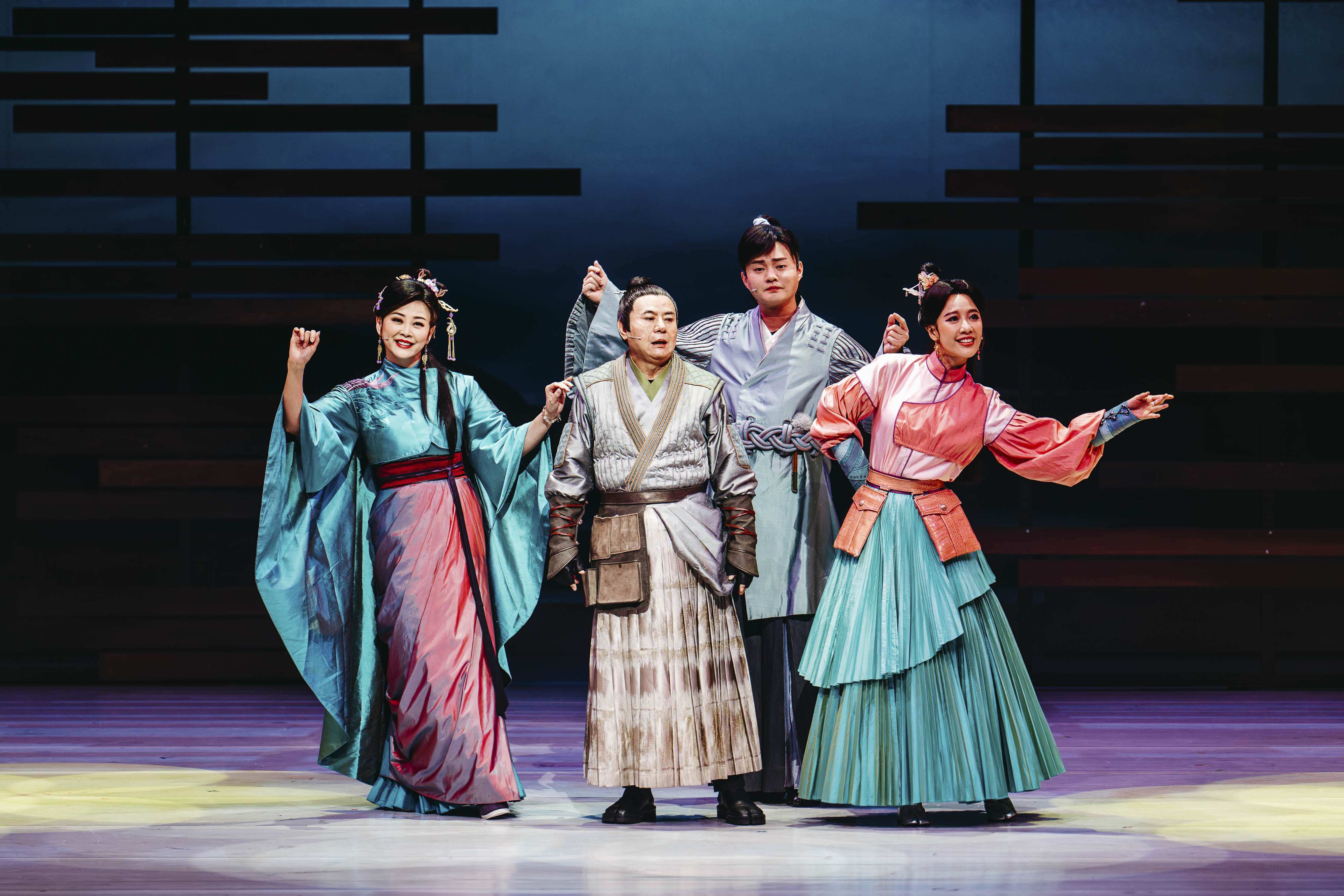 唐美雲歌仔戲團以原創作品《孟婆客棧：冥星雙飛俠》入圍傳藝金曲獎五獎項。（圖／民視提供）