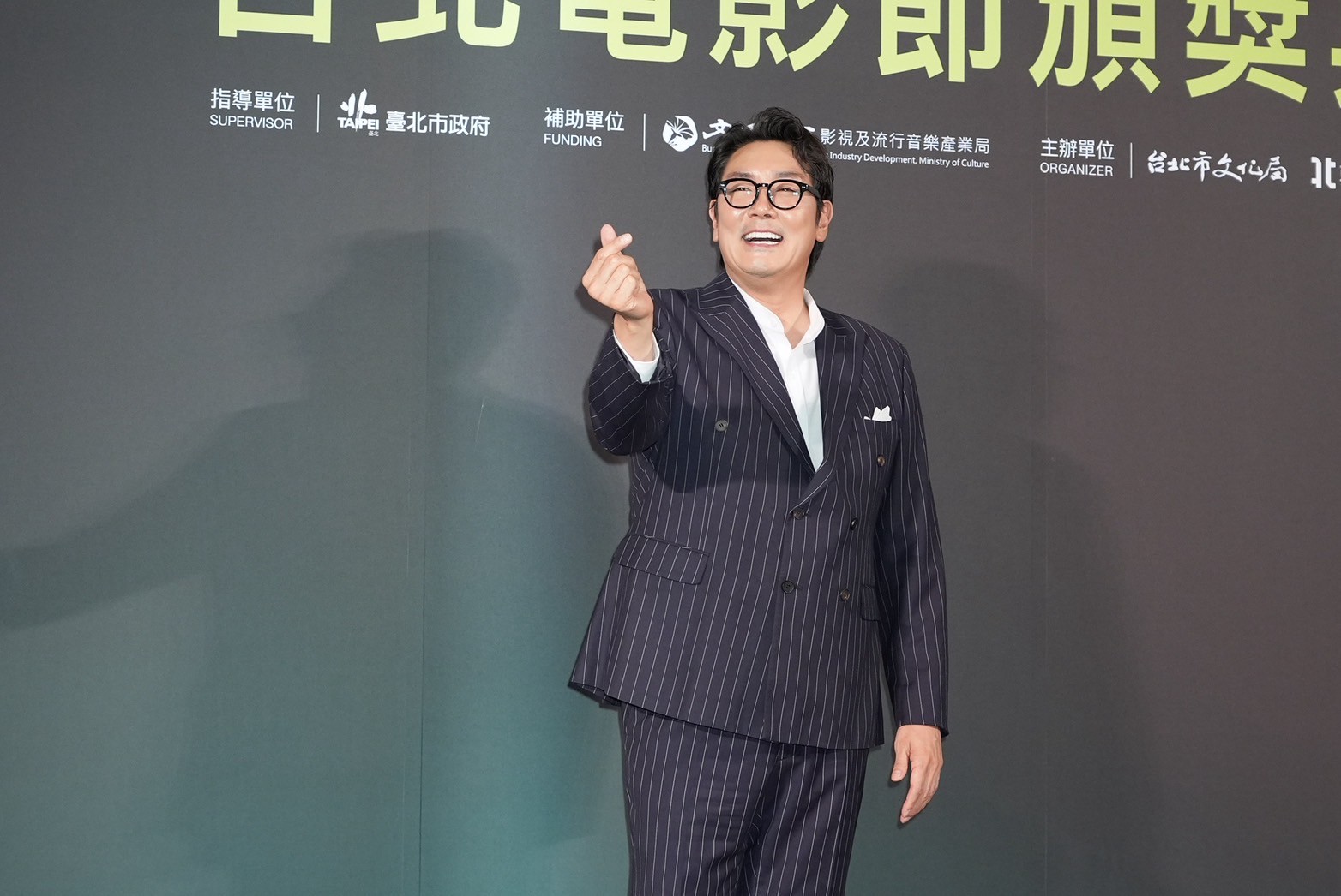趙震雄2024年與人氣演員許光漢合作韓劇《無路可走：輪盤賭》。（圖／記者許方正攝）