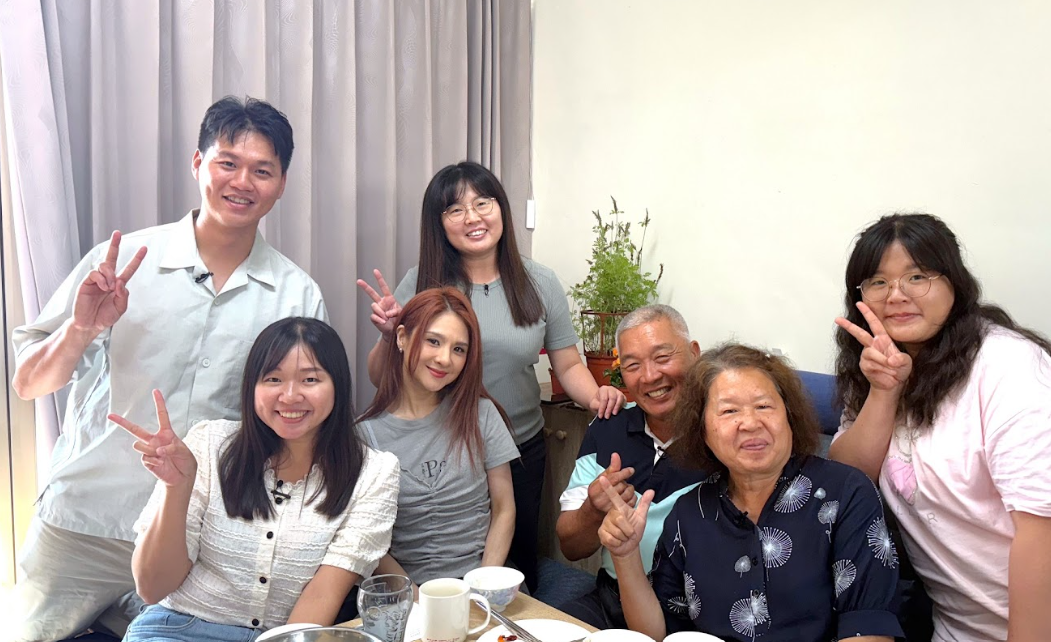郭靜上節目《誰來晚餐》。（圖／公視提供）