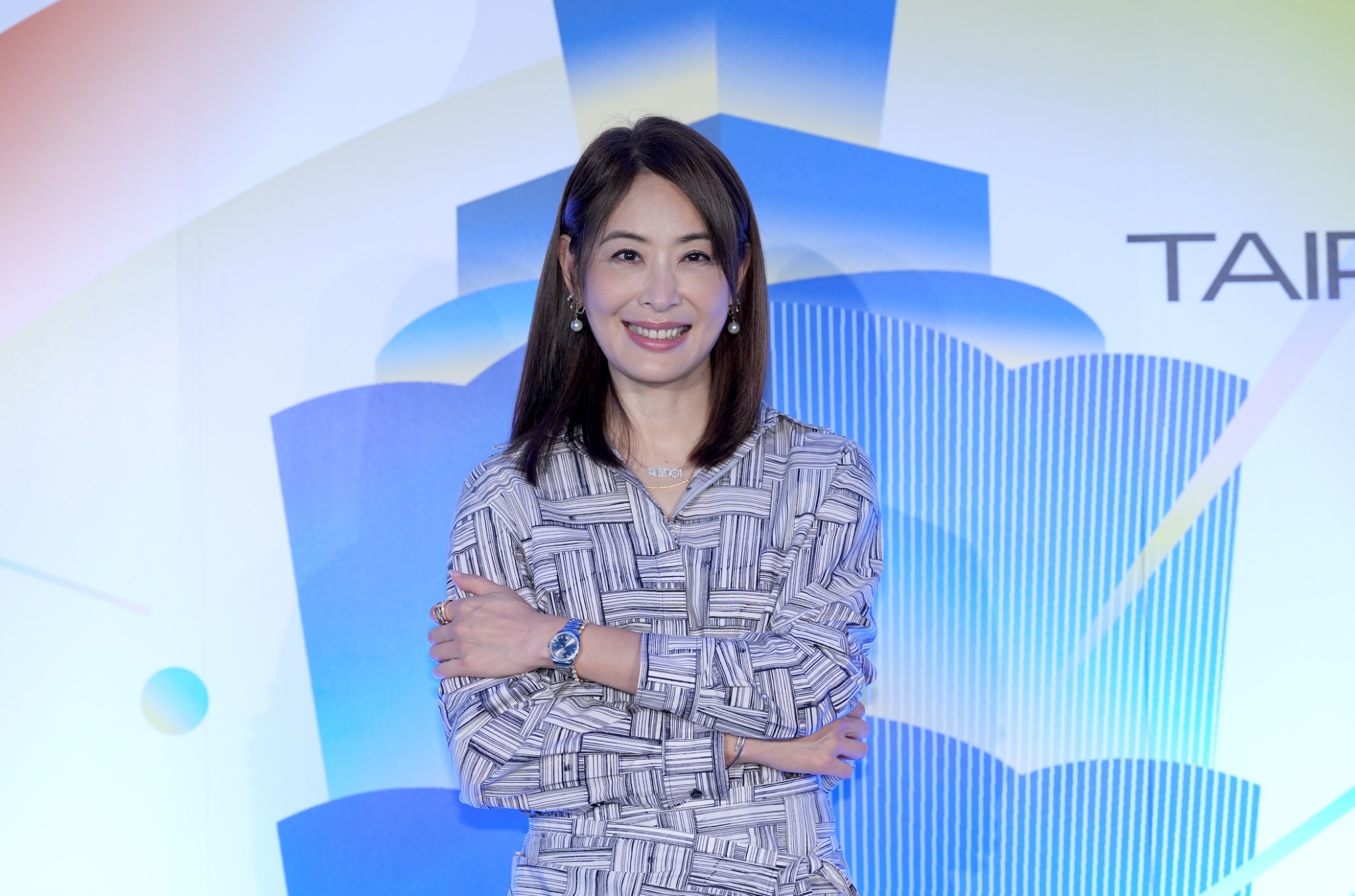 賈永婕樂於給予年輕人舞台，對小S女兒lily開畫展一事更是鼓勵。（圖／記者陳明中攝）