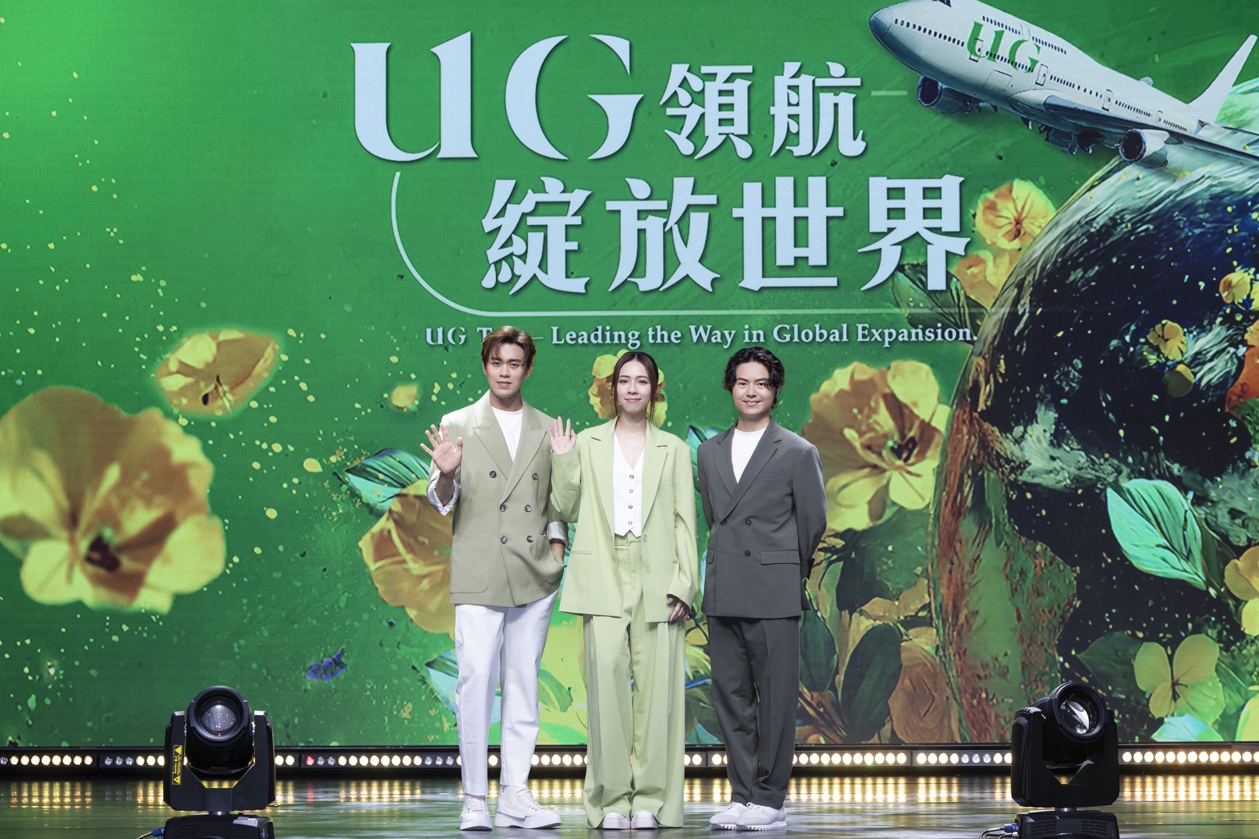 吿五人代言手搖飲UG邁入第二年。（圖／相信音樂提供）