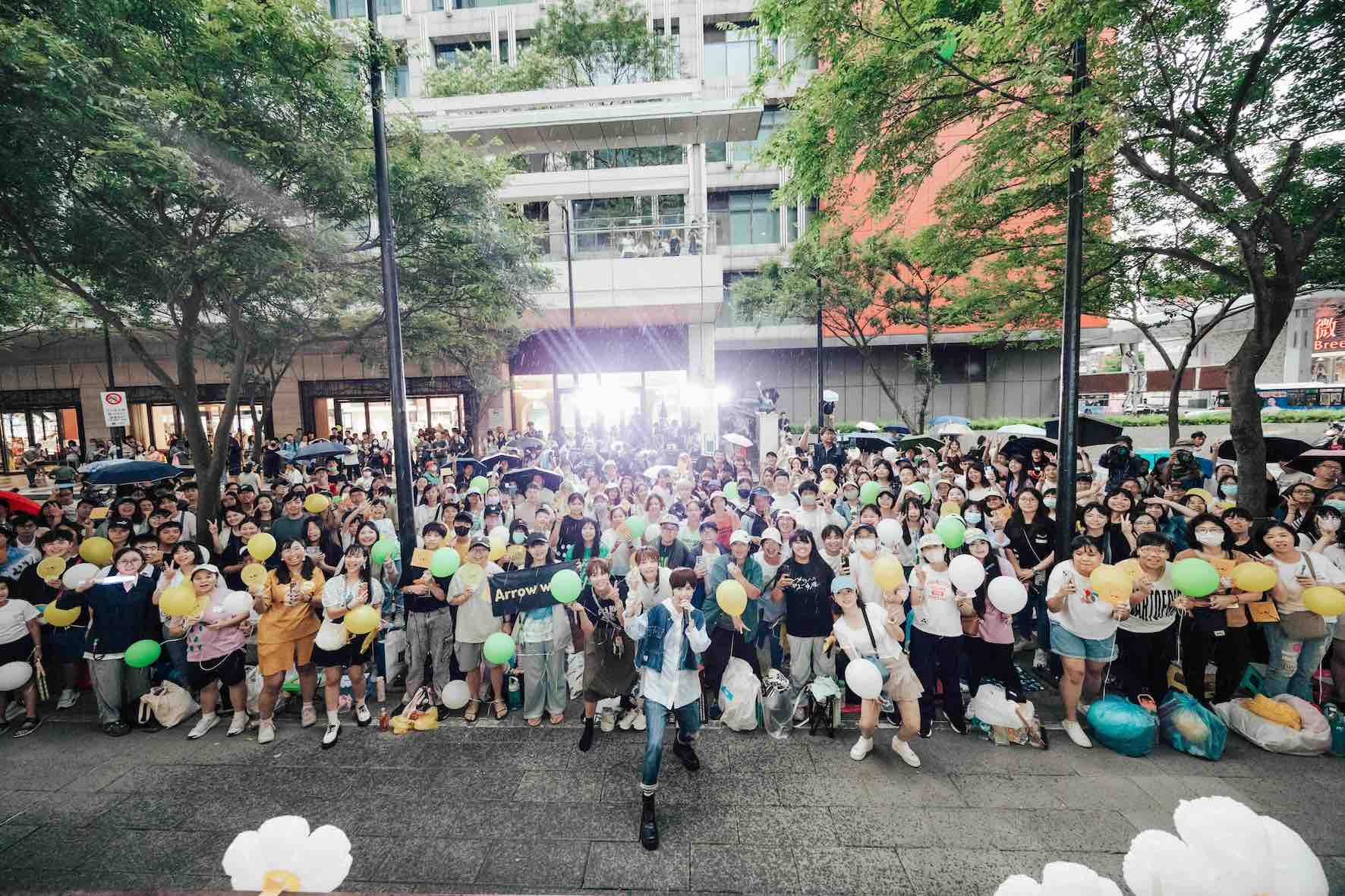 小魏魏嘉瑩於信義區舉辦「有你就配快樂 夏日音樂會」。（圖／相映音樂提供）