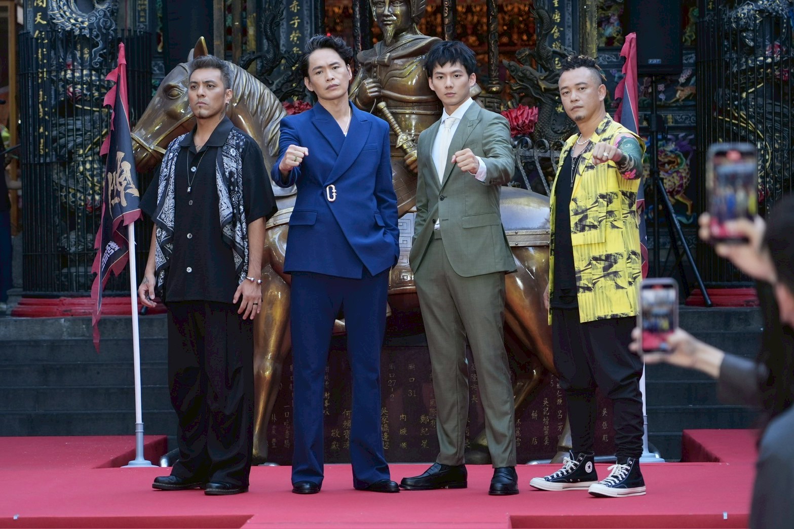 《角頭－鬥陣欸》在基隆舉辦時尚秀。（圖／記者許方正攝）
