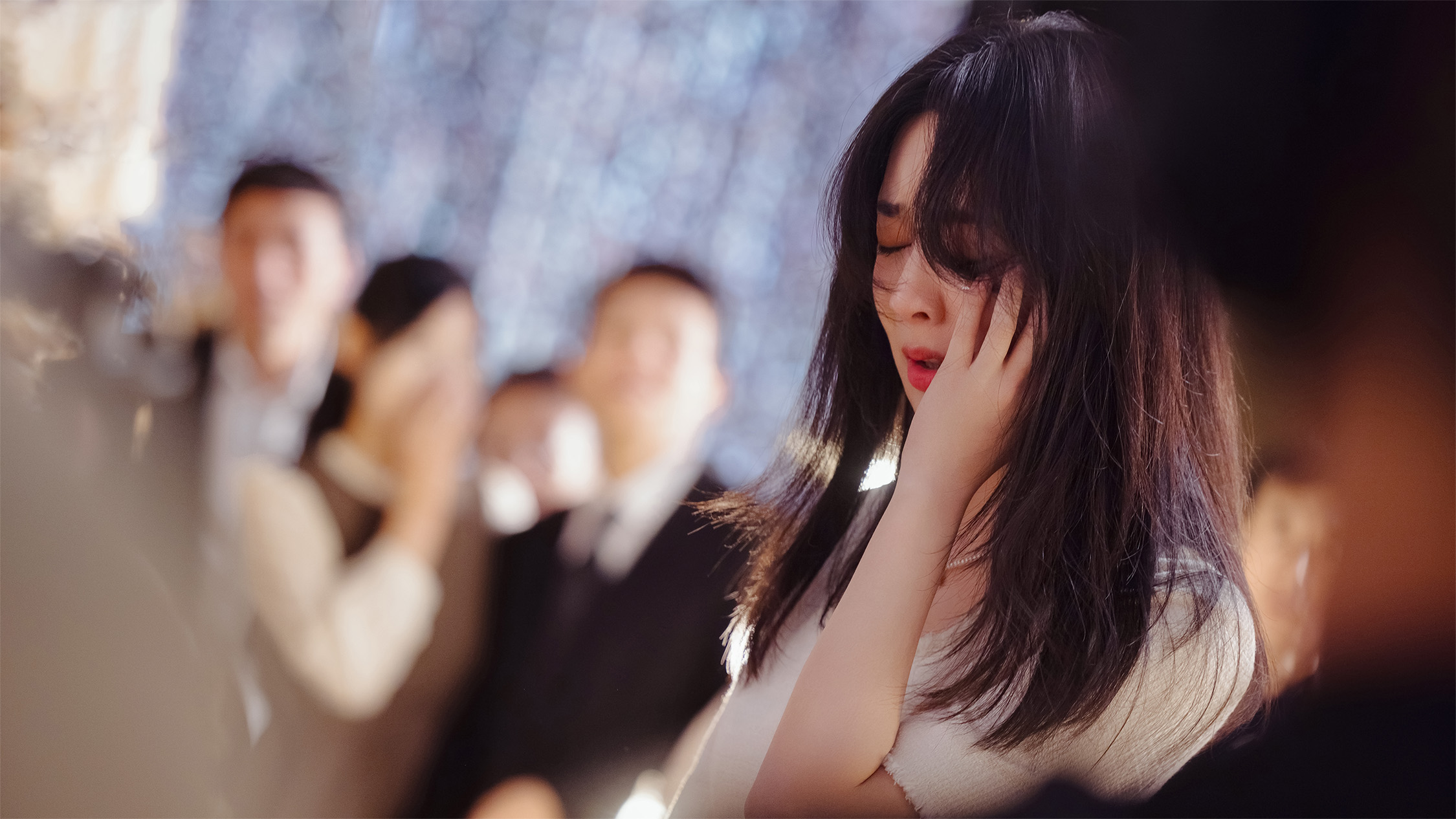 楊紫在《承歡記》遭控制狂媽媽賞巴掌。（圖／中天提供）