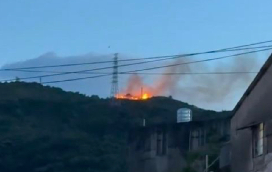 大同山觀景台驚傳火燒山！19歲男被電暈成焦屍