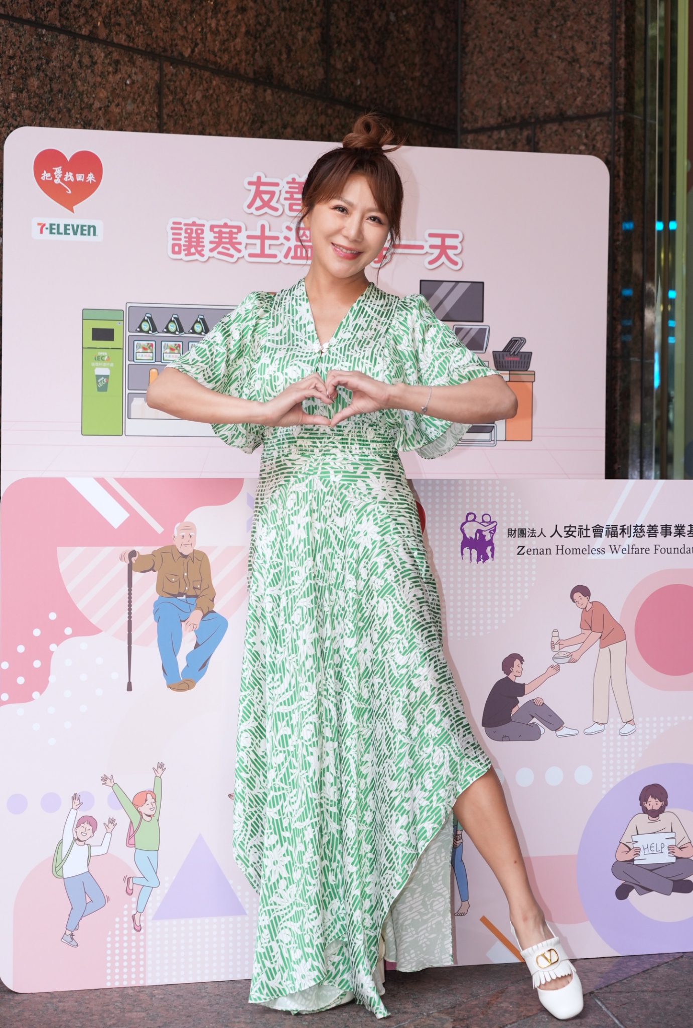 佩甄鼓勵有能力的人多多行善。（圖／記者陳明中攝）