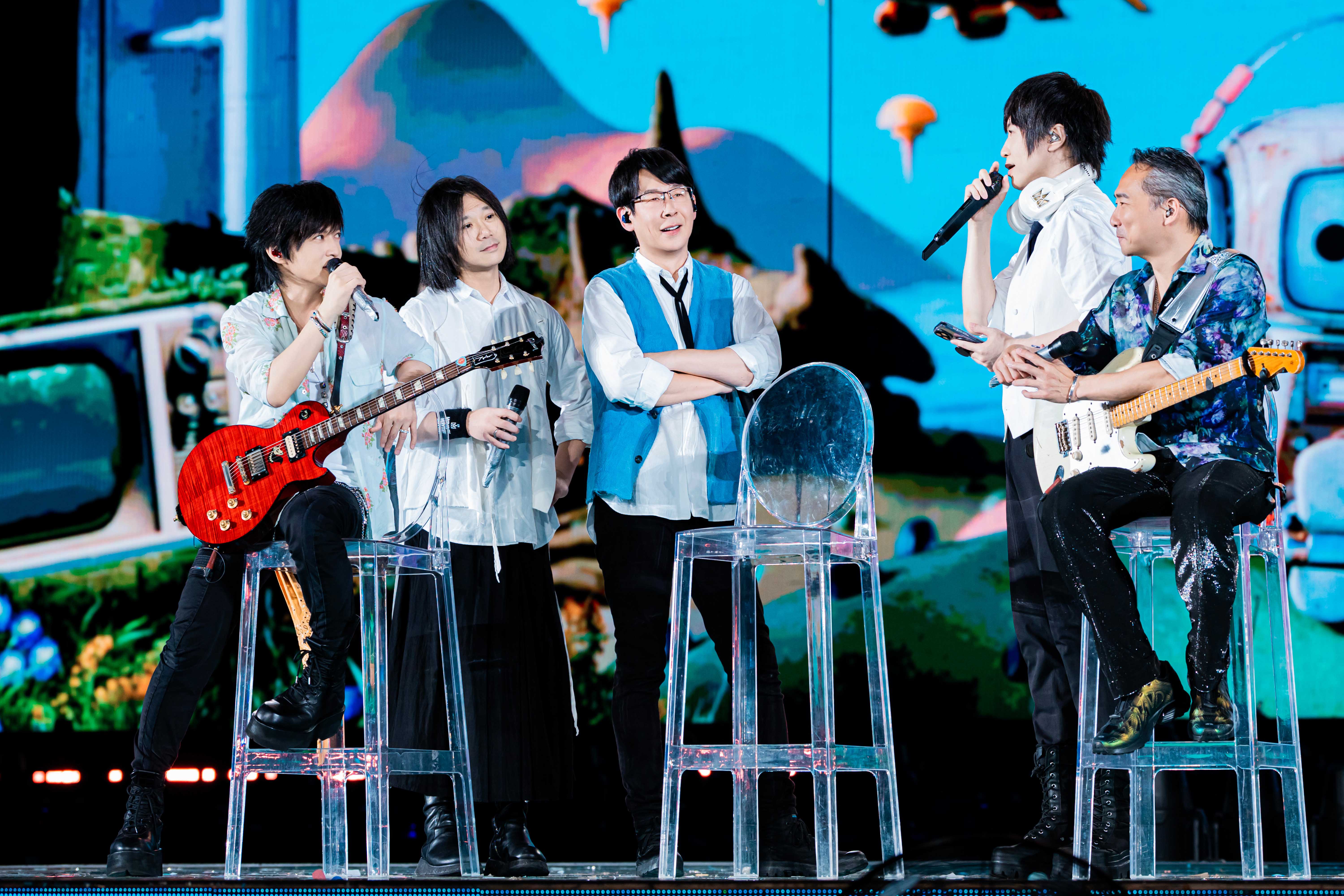 五月天43次站上鳥巢和第一次一樣緊張。（圖／相信音樂提供）