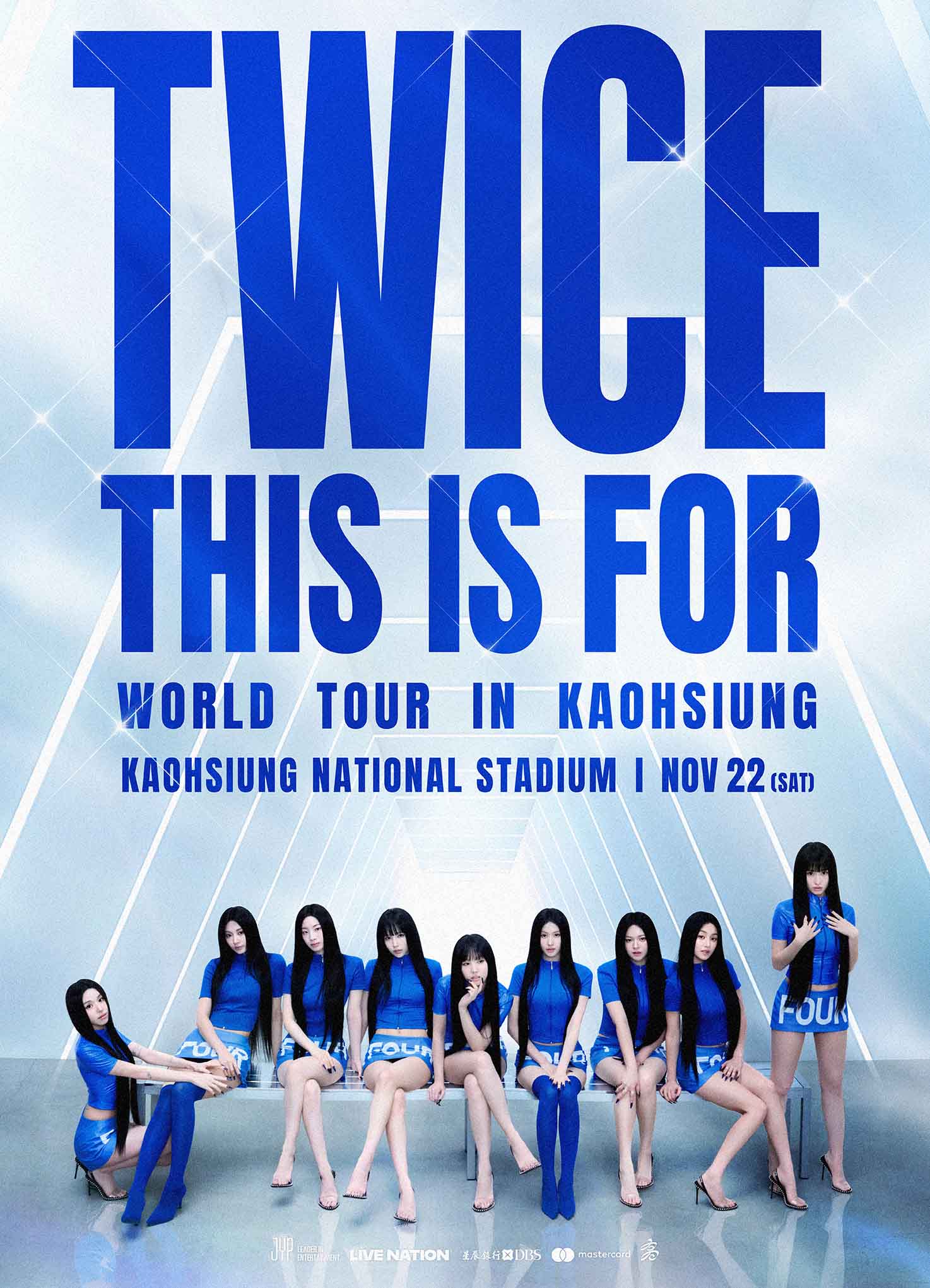 TWICE宣布啟動世界巡迴。（圖／Live Nation Taiwan 提供）