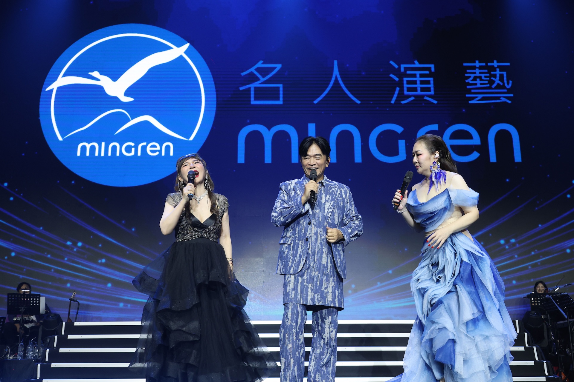 王彩樺（左起）、吳宗憲、張秀卿超好笑。（圖／名人演藝事業提供）