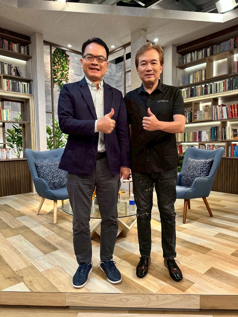鄭弘儀主持的《話時代人物》邀來孫鵬。（圖／三立提供）