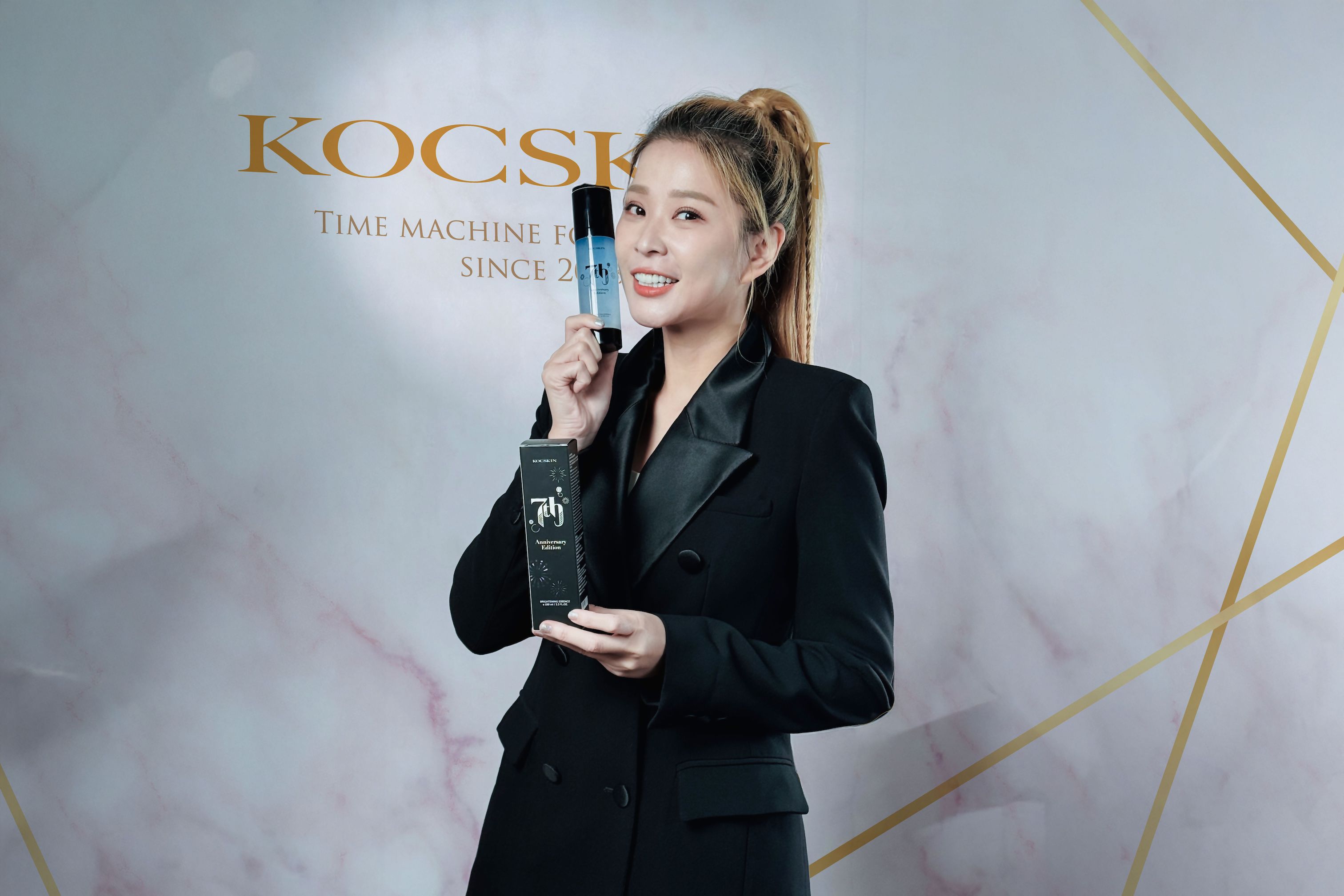 李燕自創品牌KOCSKIN克麗詩黛第7年。（圖／ KOCSKIN克麗詩黛提供）
