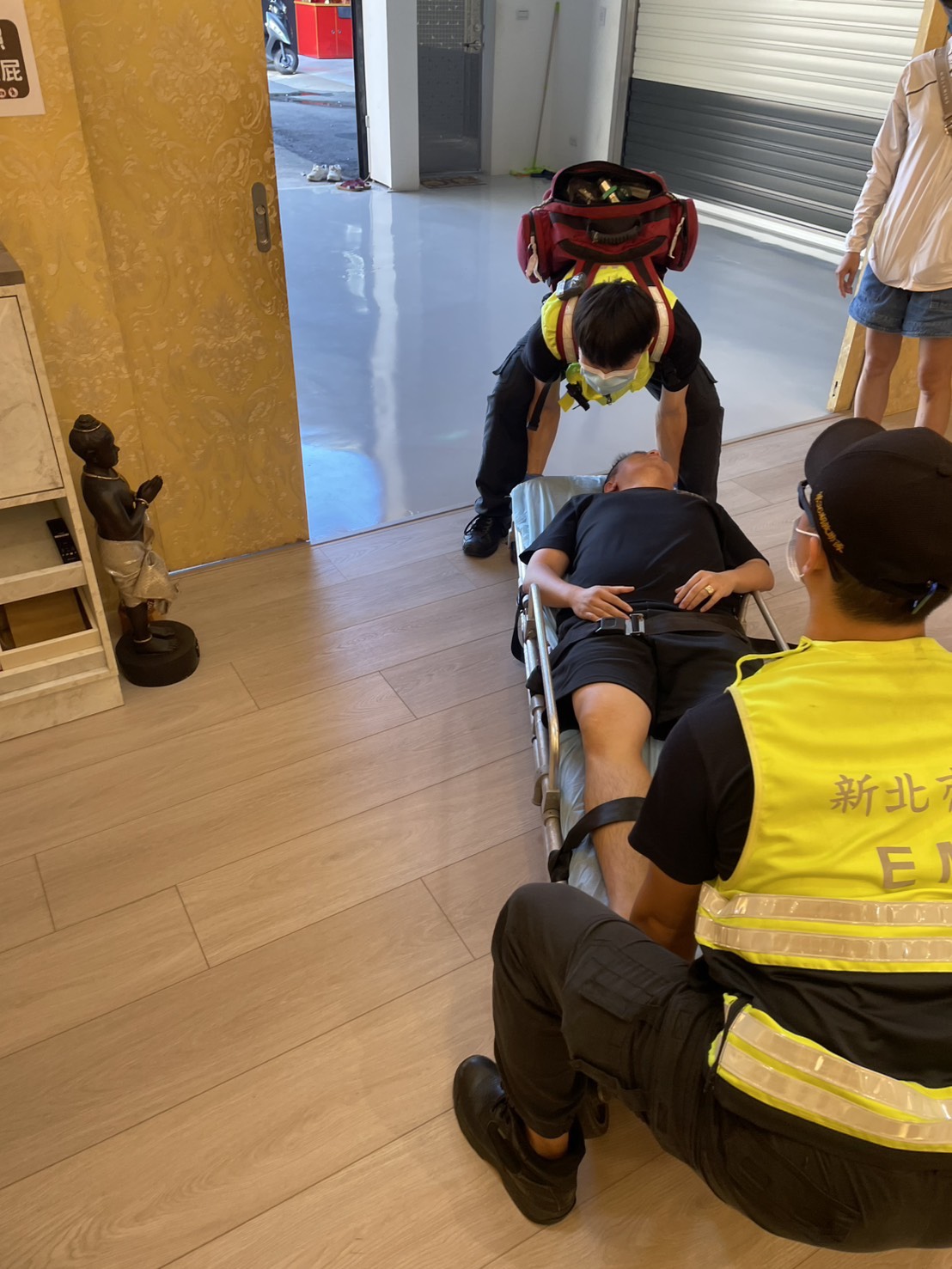 賓賓哥被研判是過勞症。（圖／泰霸團隊提供）