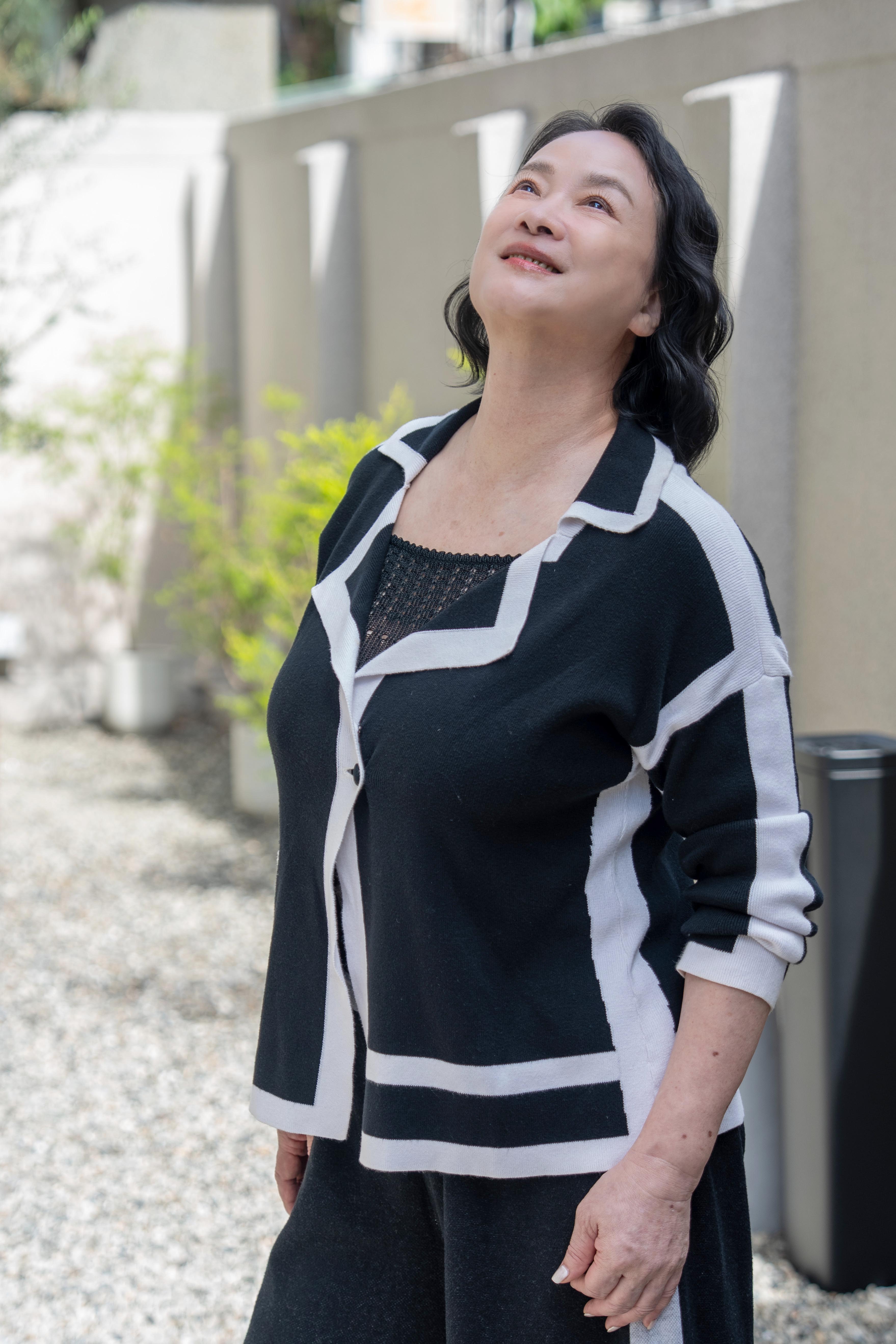 陸小芬被問到感情婚姻狀況時相當低調。（圖／一束光提供）