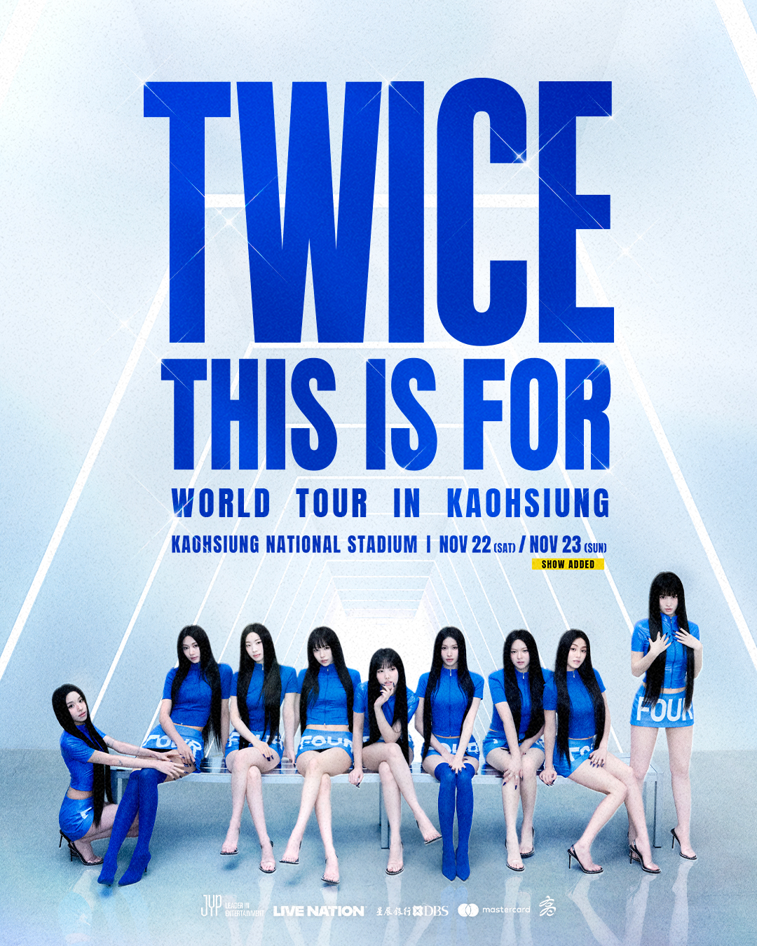 TWICE演唱會確定加場。（圖／Live Nation Taiwan提供）