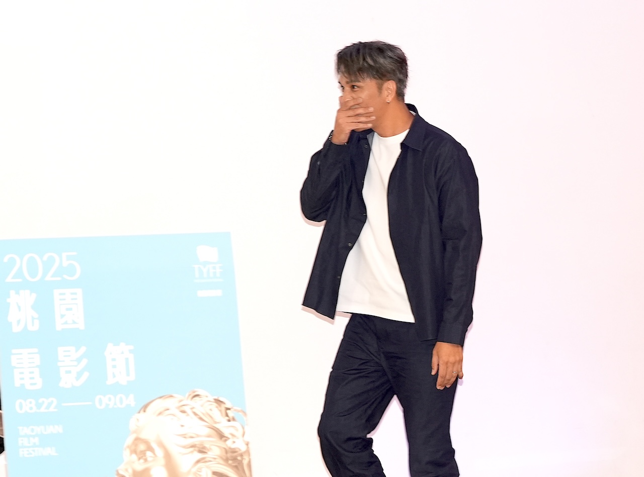 馬志翔不敢相信！（圖／記者陳明中攝）