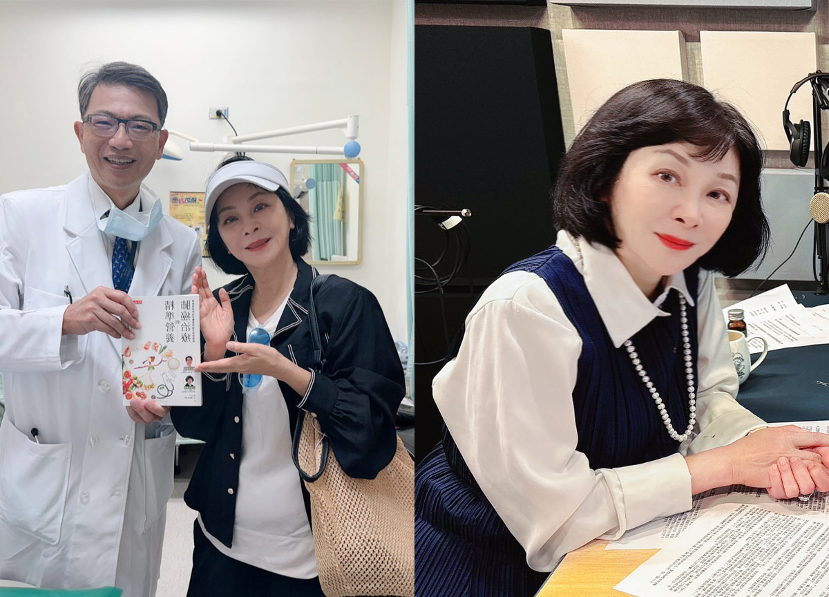 吳淡如家族有肺癌病史。（圖／翻攝自FB）