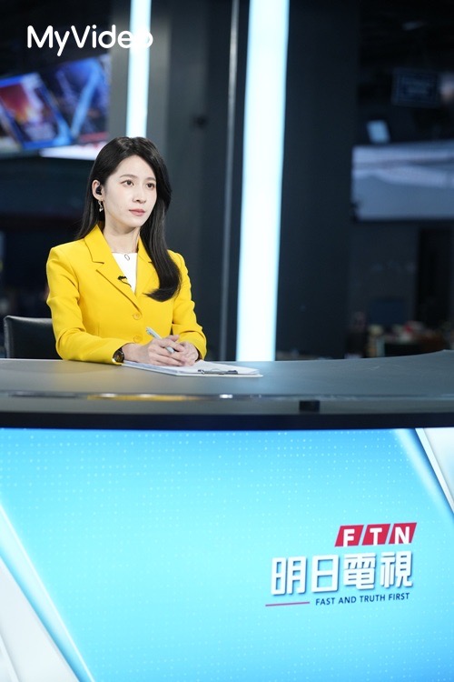 《零日攻擊》連俞涵飾演主播。（圖／牽猴子提供）