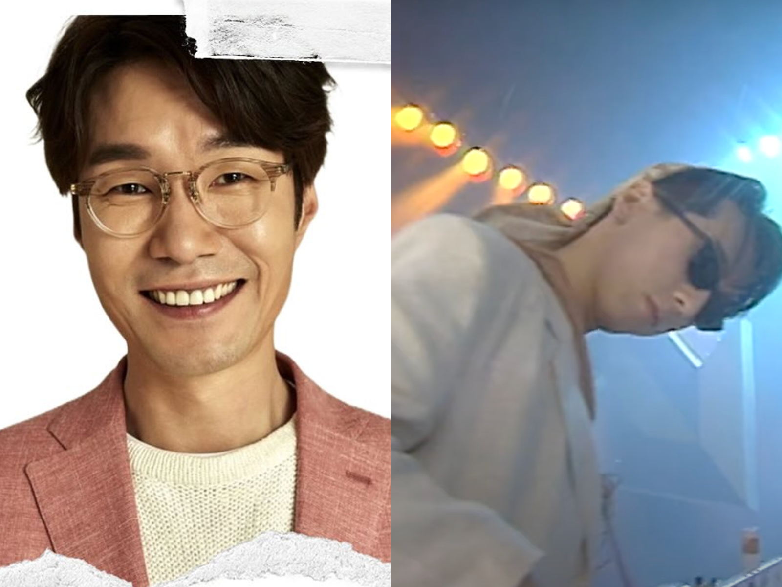 宋英奎（左圖）、姜麟（右圖）。（圖／翻攝經紀公司、 KBS KPOP Clas）