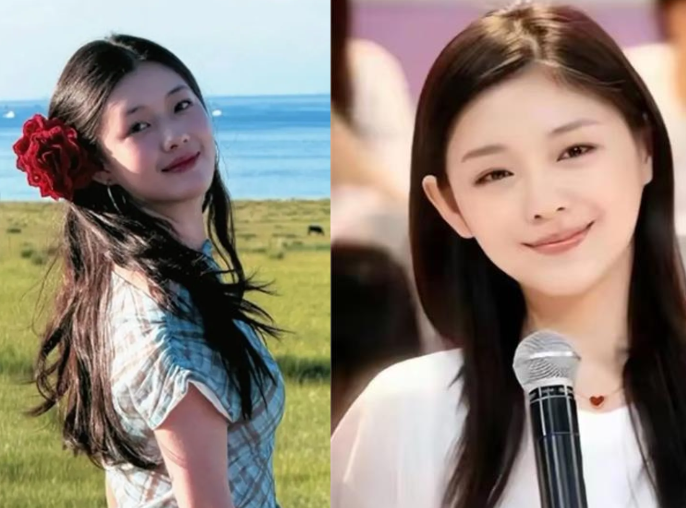24歲的女大學生「依古比古」撞臉大S。（圖／翻攝小紅書）