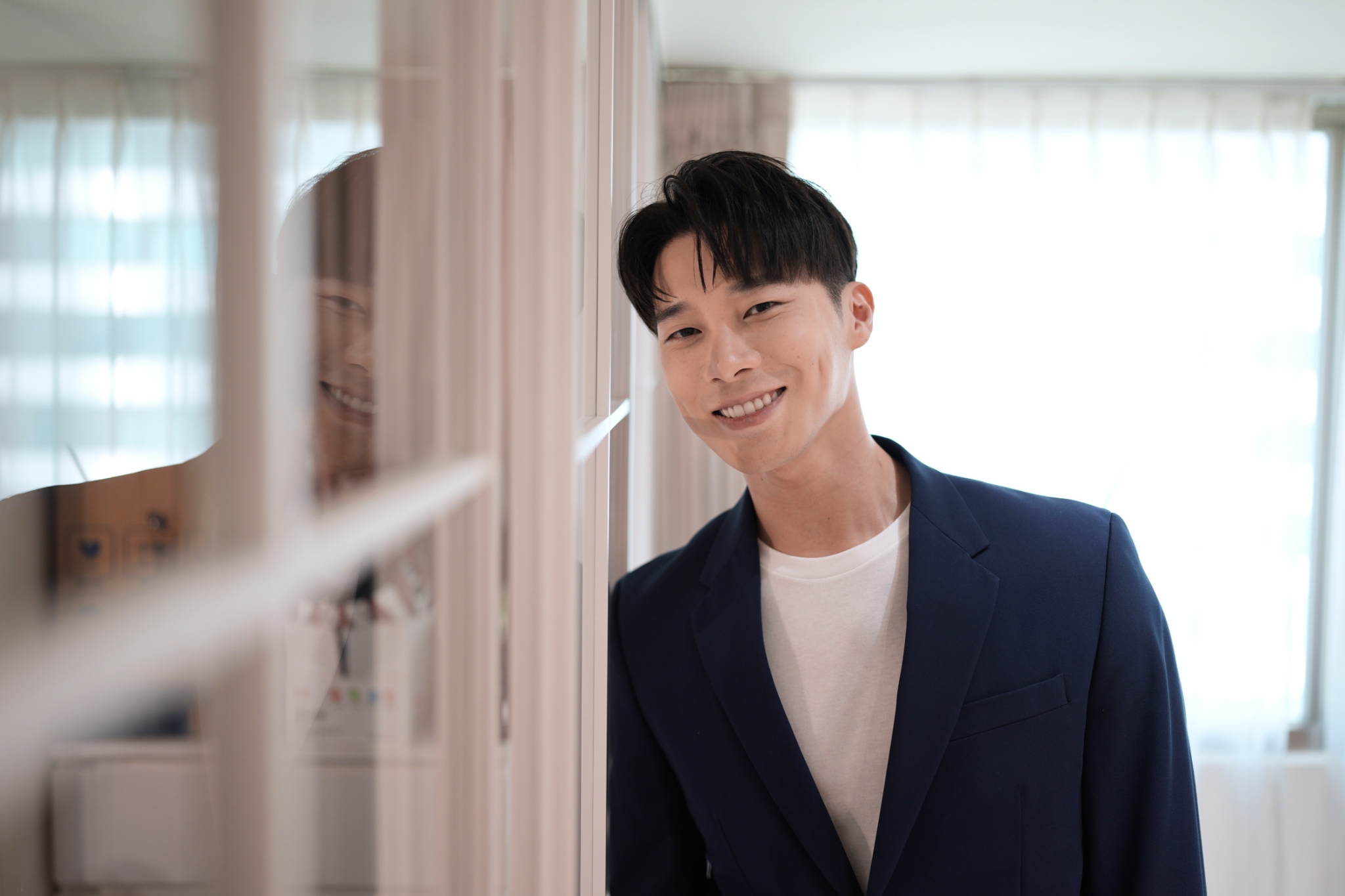 30歲的演員宋偉恩時隔7年再度叩關金鐘獎。（圖／記者陳明中攝）