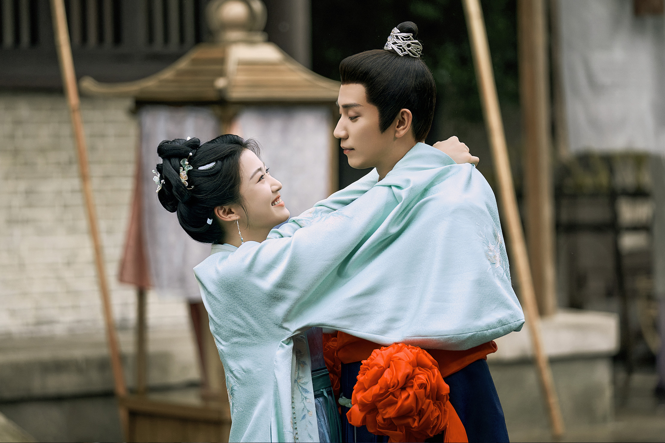 《榜上佳婿》王子奇、盧昱曉CP感十足。（圖／愛爾達提供）