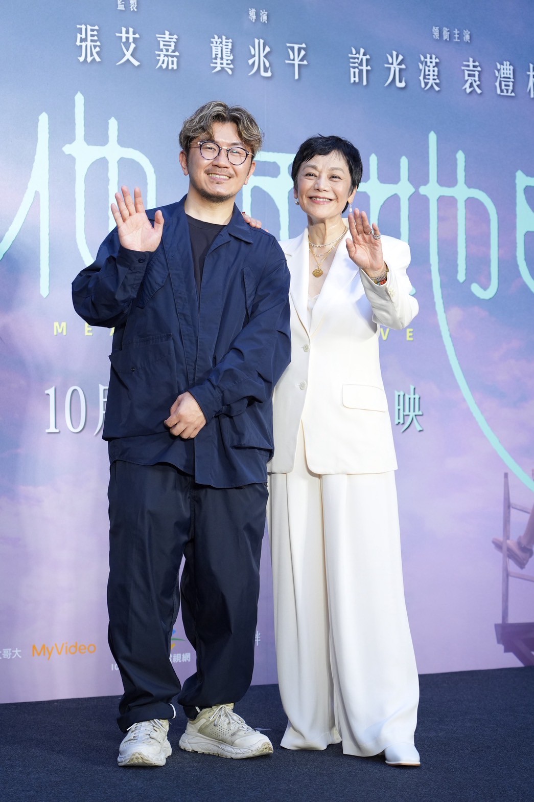 張艾嘉在首映會分享，從釜山影展至今《他年她日》團隊都感受到觀眾滿滿的愛。（圖／記者許方正攝）
