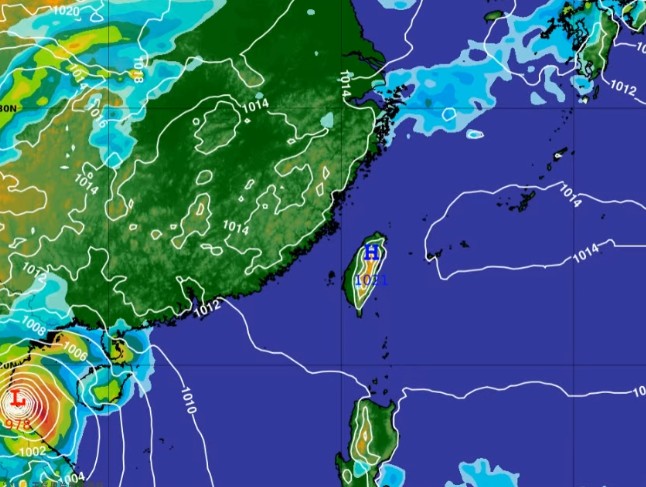 首波東北季風報到時間曝。（圖／翻攝天氣風險公司FB）