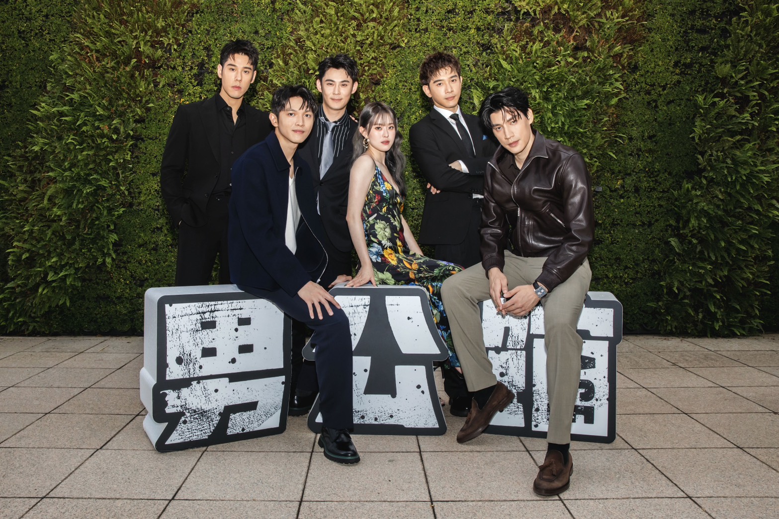 演員張立昂、羅宏正、周予天、林輝瑝、邱偲琹共同出席「亞洲影視內容高峰會」。（圖／達騰娛樂提供）