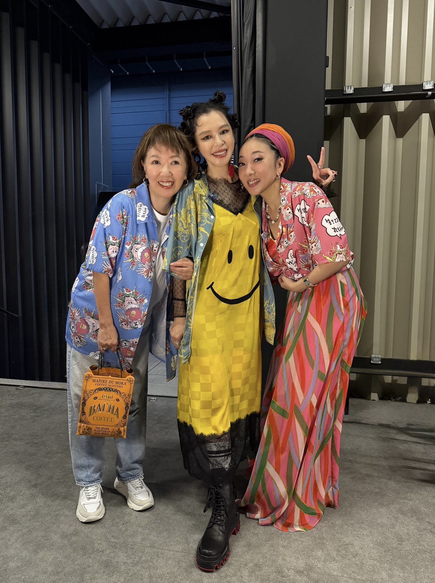 淺田美代子(左起)、徐若瑄、MISIA。（圖／威威巖提供）