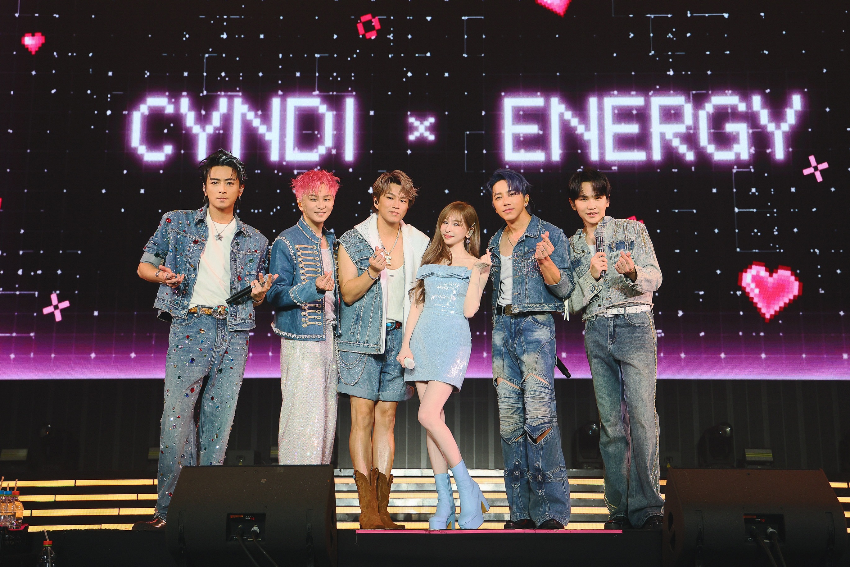 Energy演唱會第二天 驚喜邀請王心凌擔任嘉賓 粉紅泡泡充滿。（圖／相信音樂提供）