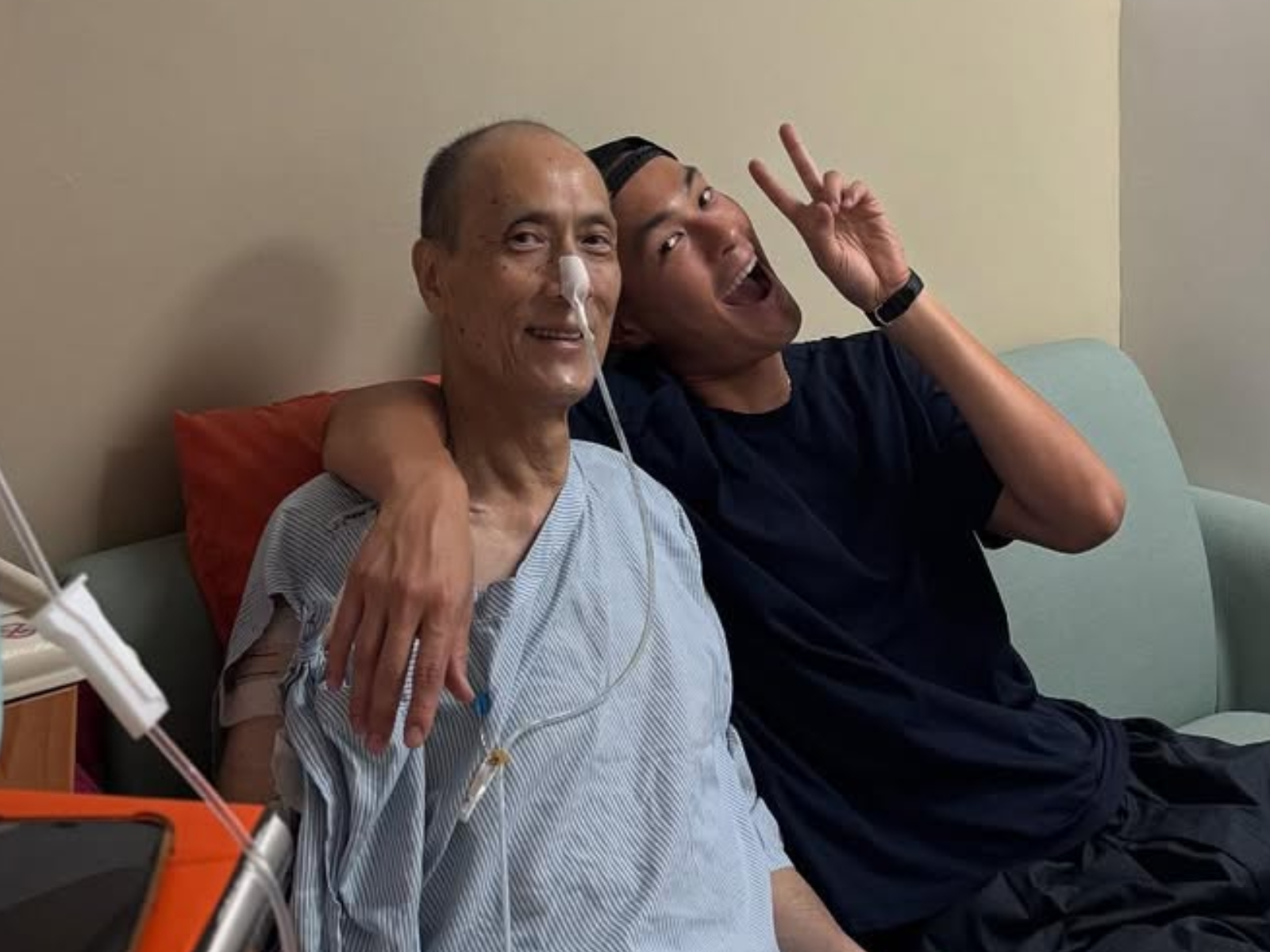 楊祐寧（右）是爸爸的小太陽。（圖／翻攝楊祐寧IG）