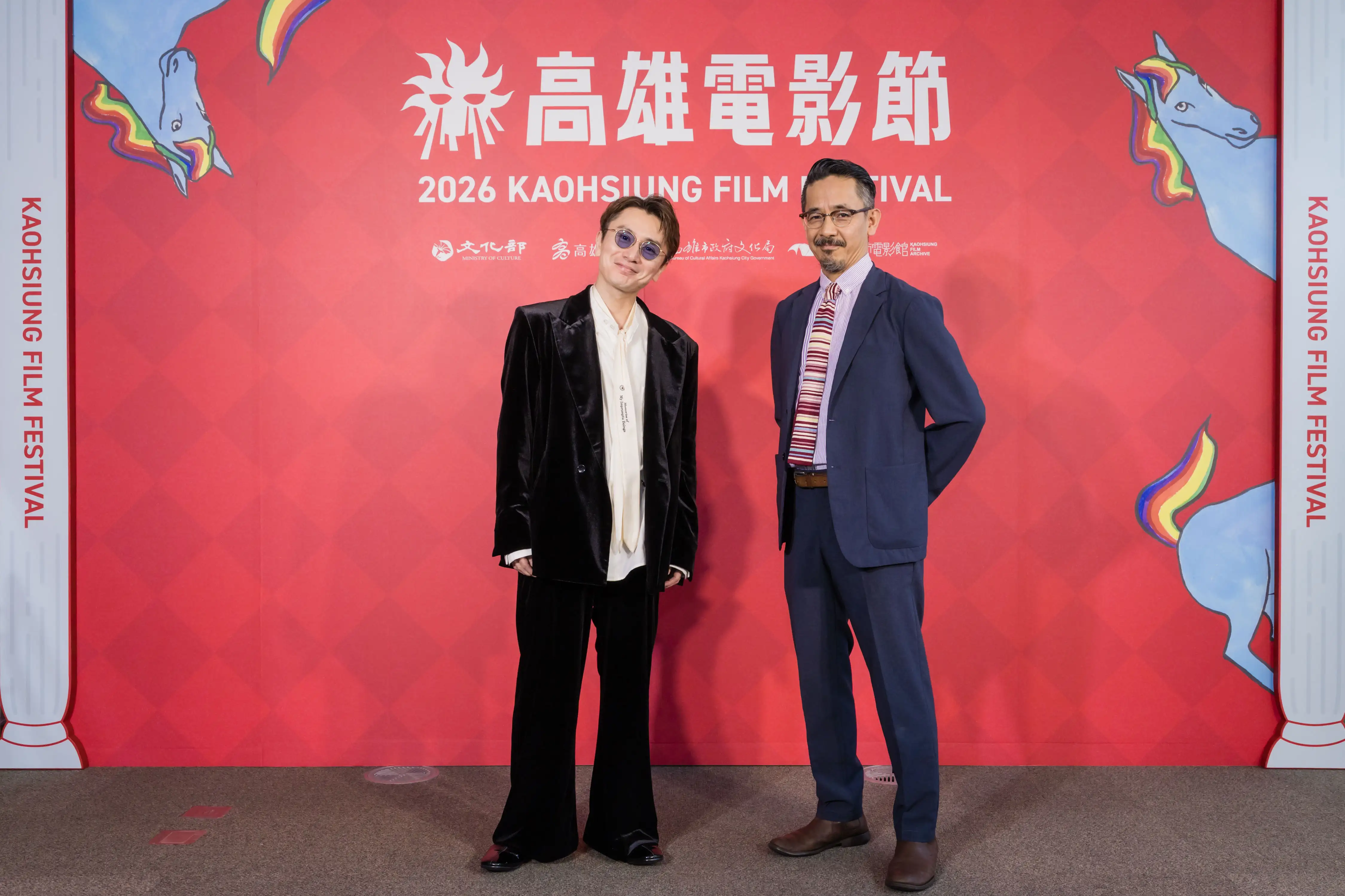 《平行與垂直》導演小林聖太郎大讚安田章大私下是很自然真實的人。（圖／高雄電影節提供）