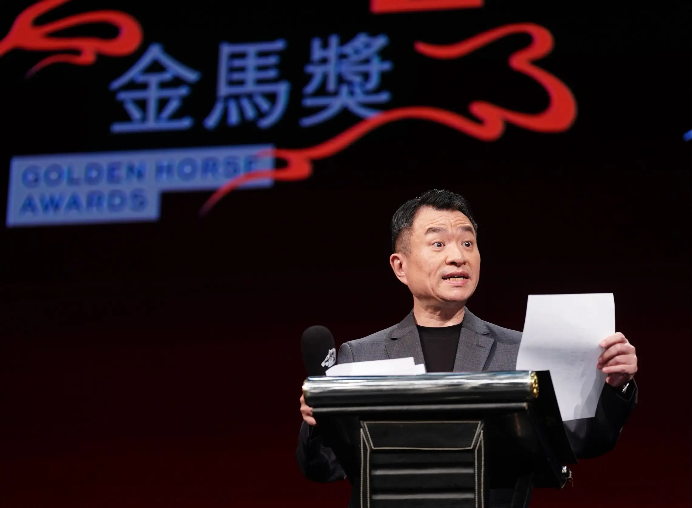 金馬執委會執行長聞天祥曝今年影后組是死亡之組。(圖/記者陳明中攝)