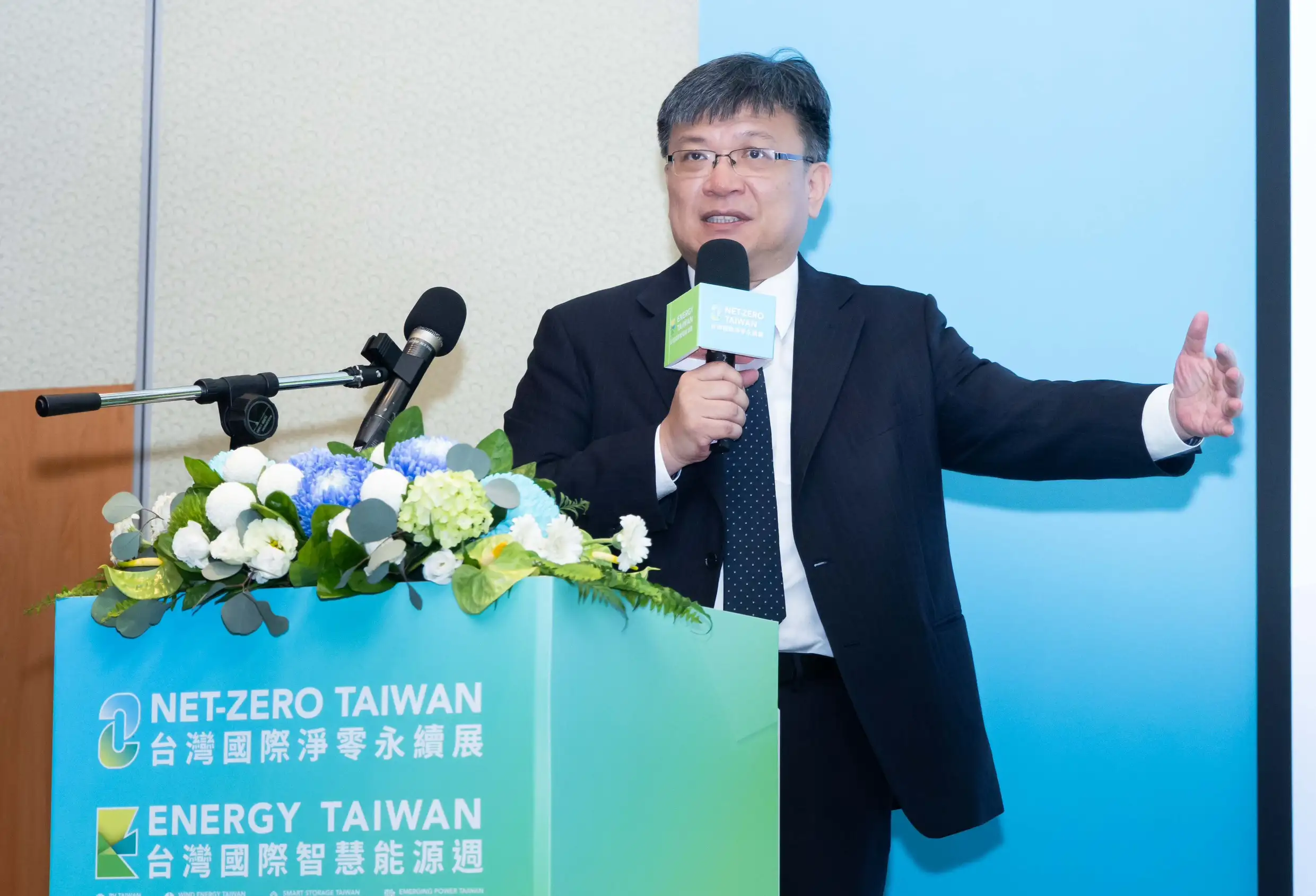 台電董事長曾文生。圖/唐子晴攝影