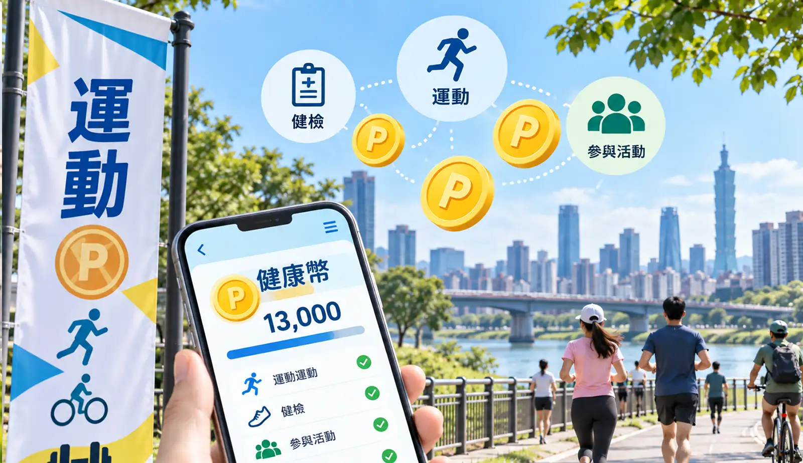 健康幣終極換法懶人包。(圖/AI生成示意圖)