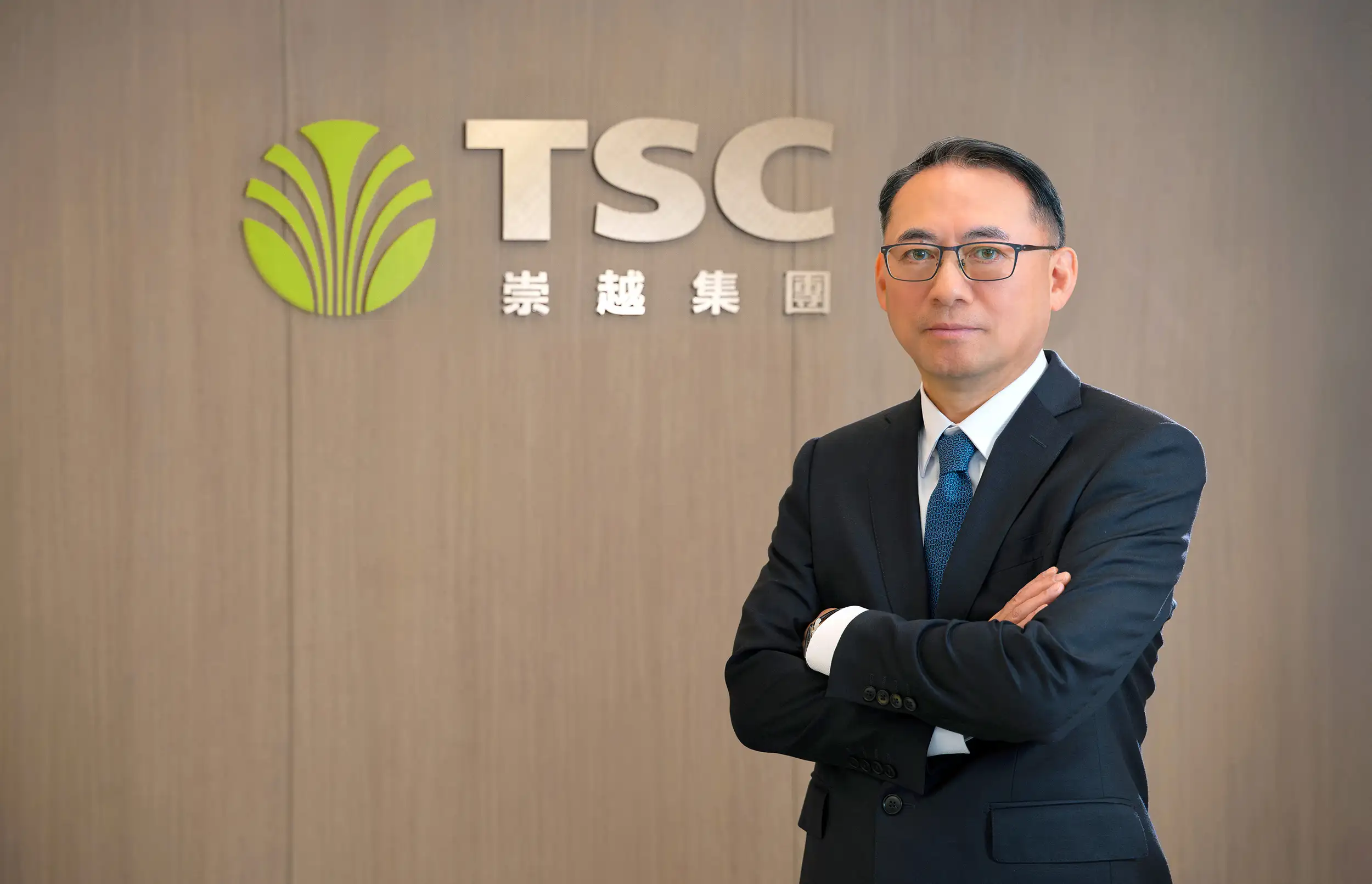 崇越董事長曾海華。圖/崇越提供