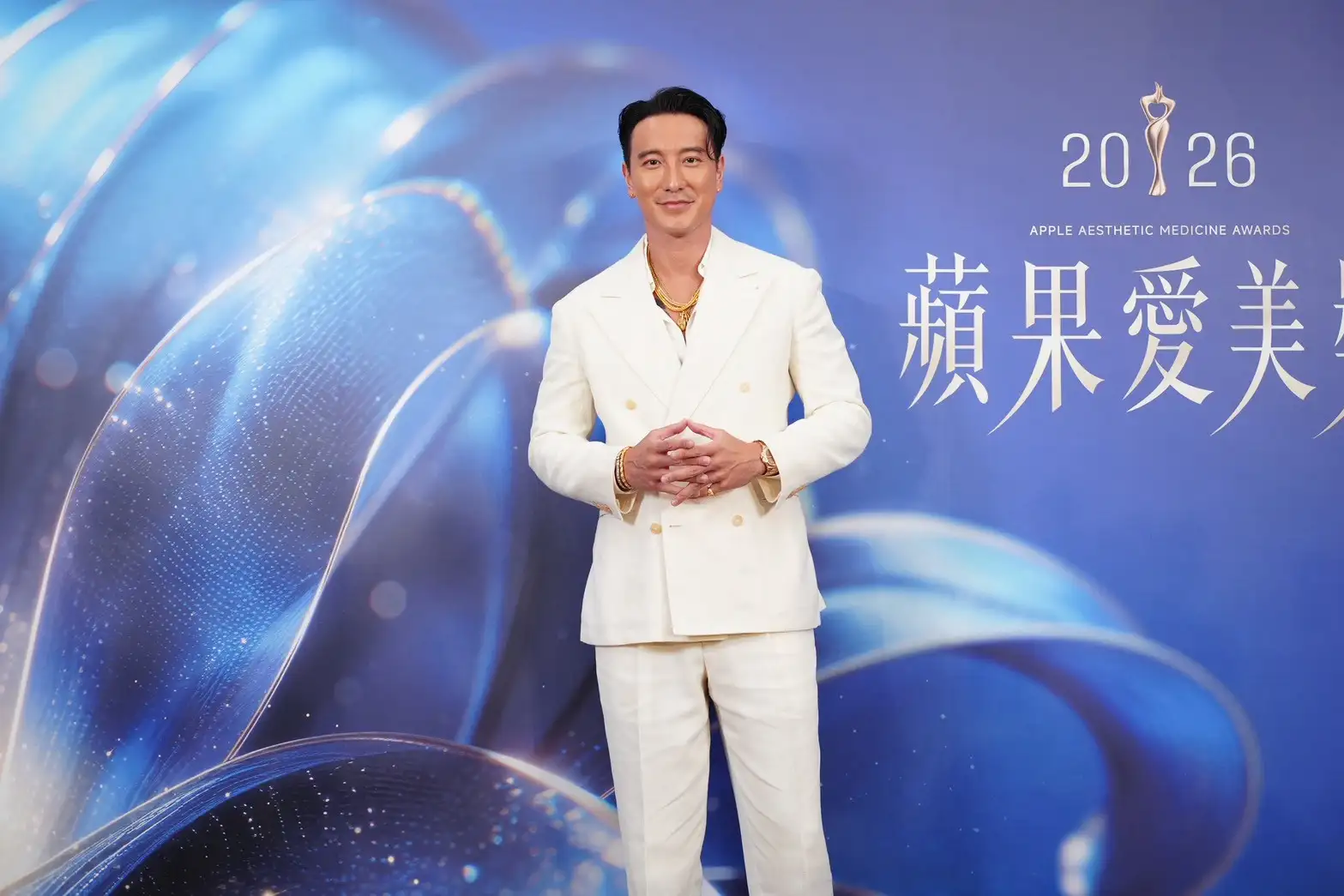 王陽明出席第二屆「蘋果愛美獎」。(圖/娛樂中心)
