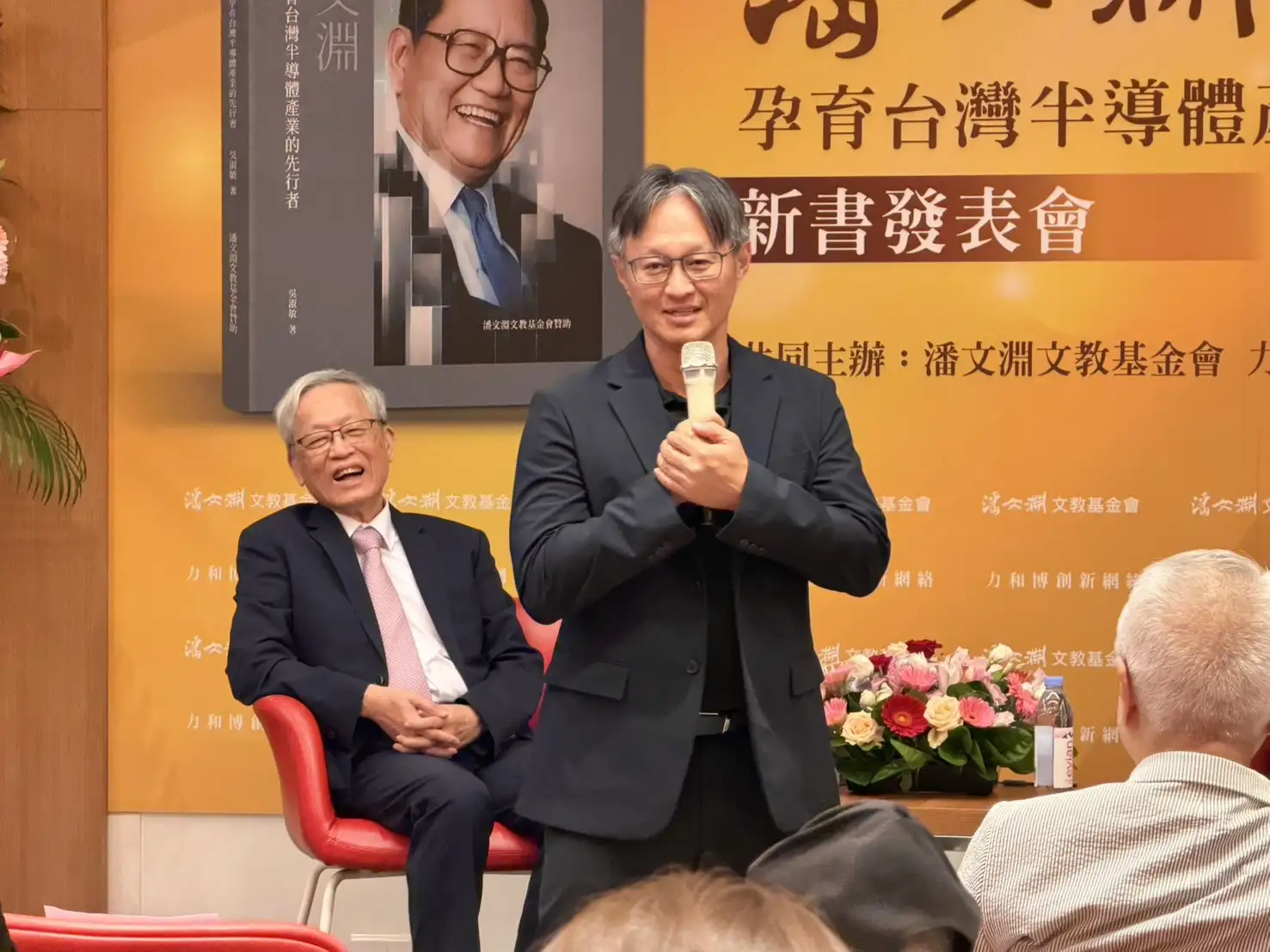 群聯創辦人暨執行長潘健成。（圖／蔣欣倫攝）