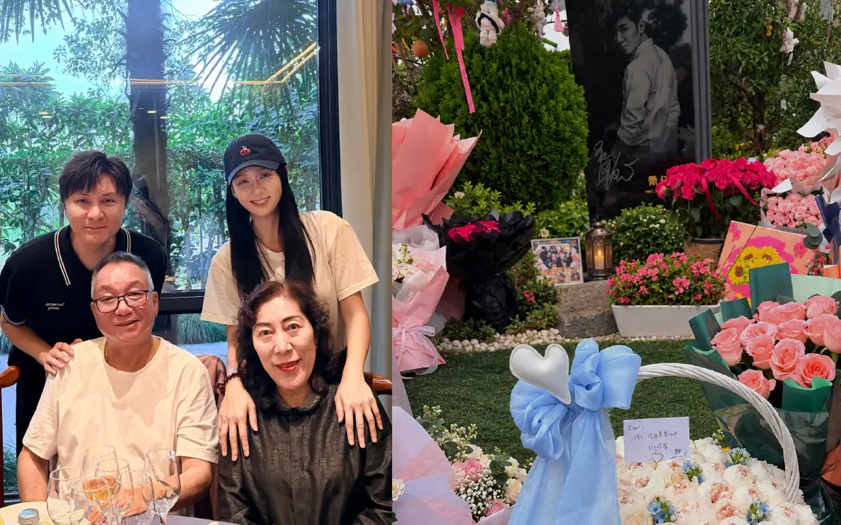 陳喬恩10年沒忘亡友喬任梁。（圖／翻攝微博)