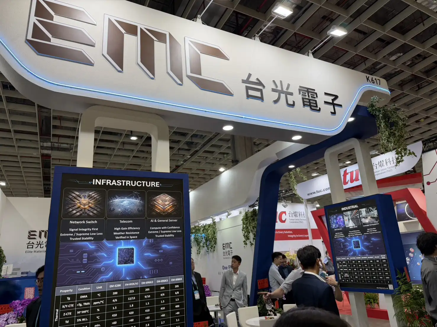 台光電是唯一在美國擁有生產據點的亞太CCL大廠。(圖/蔣欣倫攝)