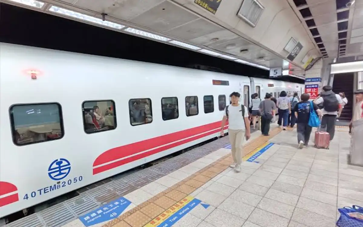 薔琵來襲!高鐵擬加開自由座、台鐵明部分列車停駛。(圖/翻攝Google Maps)