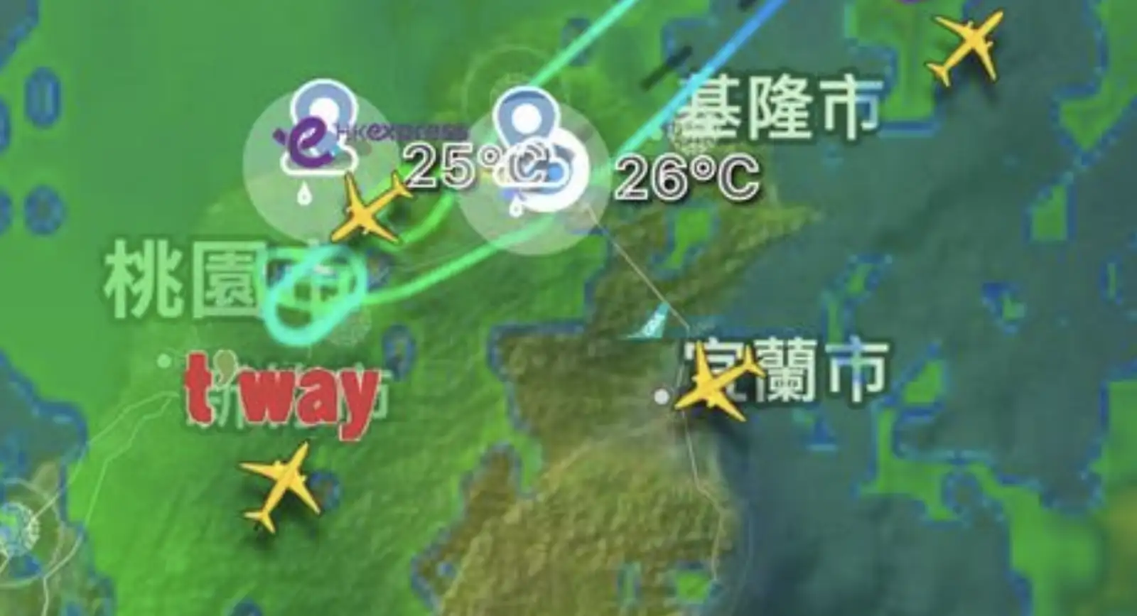 空中盤旋5小時折返羽田。（圖／翻攝X）