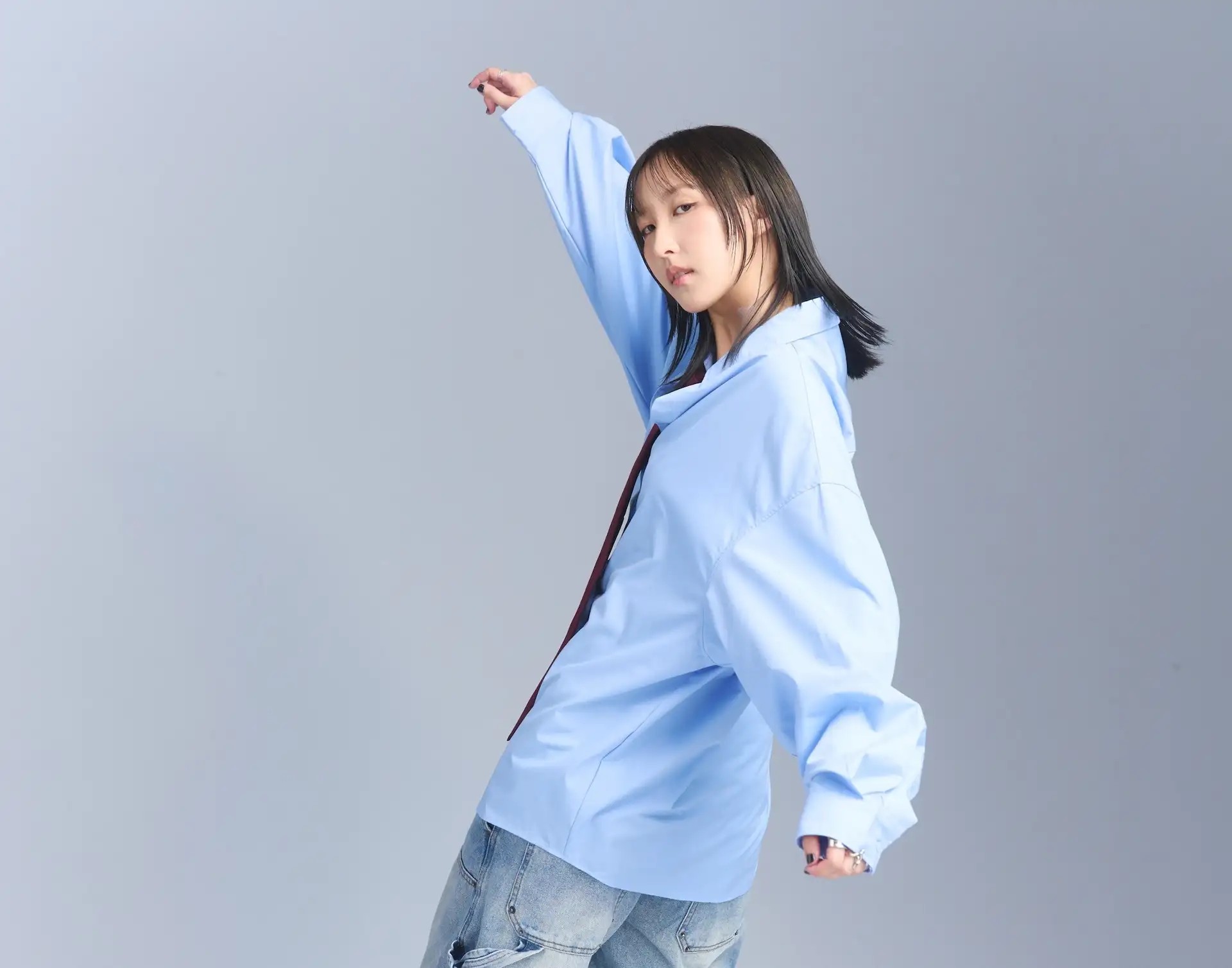 LAWA展現肢體協調性。(圖/環球音樂提供)
