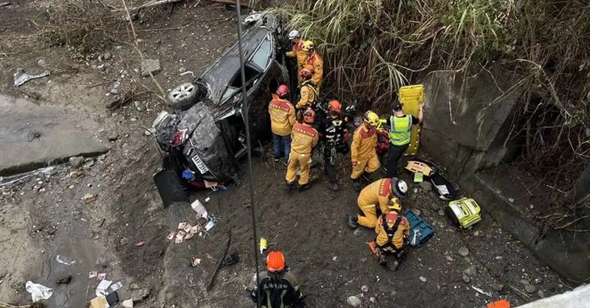「阿美麻糬」母公司宗泰食品董事長余國基驚傳車禍身亡。(圖/翻攝畫面)
