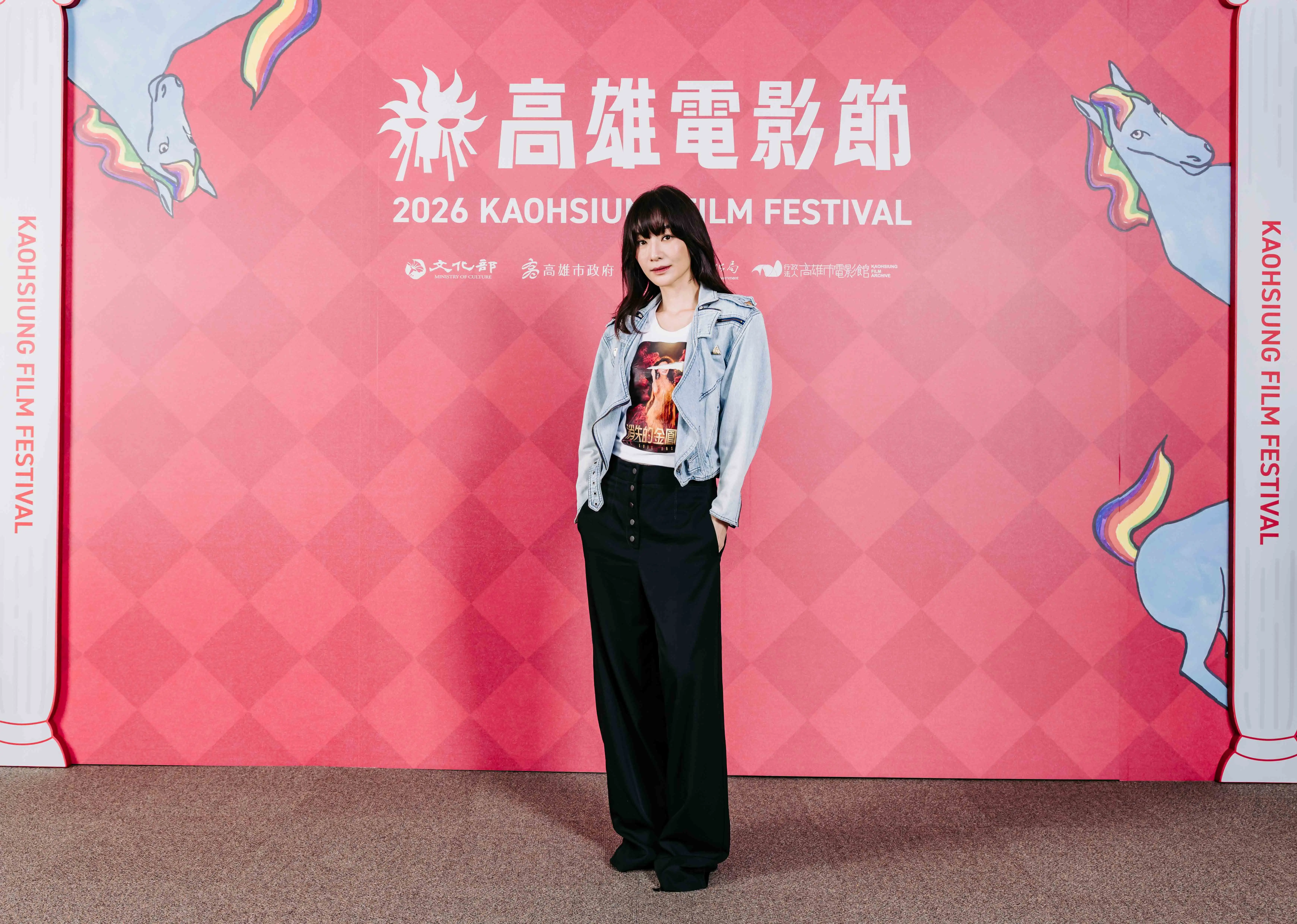 陽靚曾經手氣爆棚,打麻將連莊8次。(圖/高雄電影節提供)