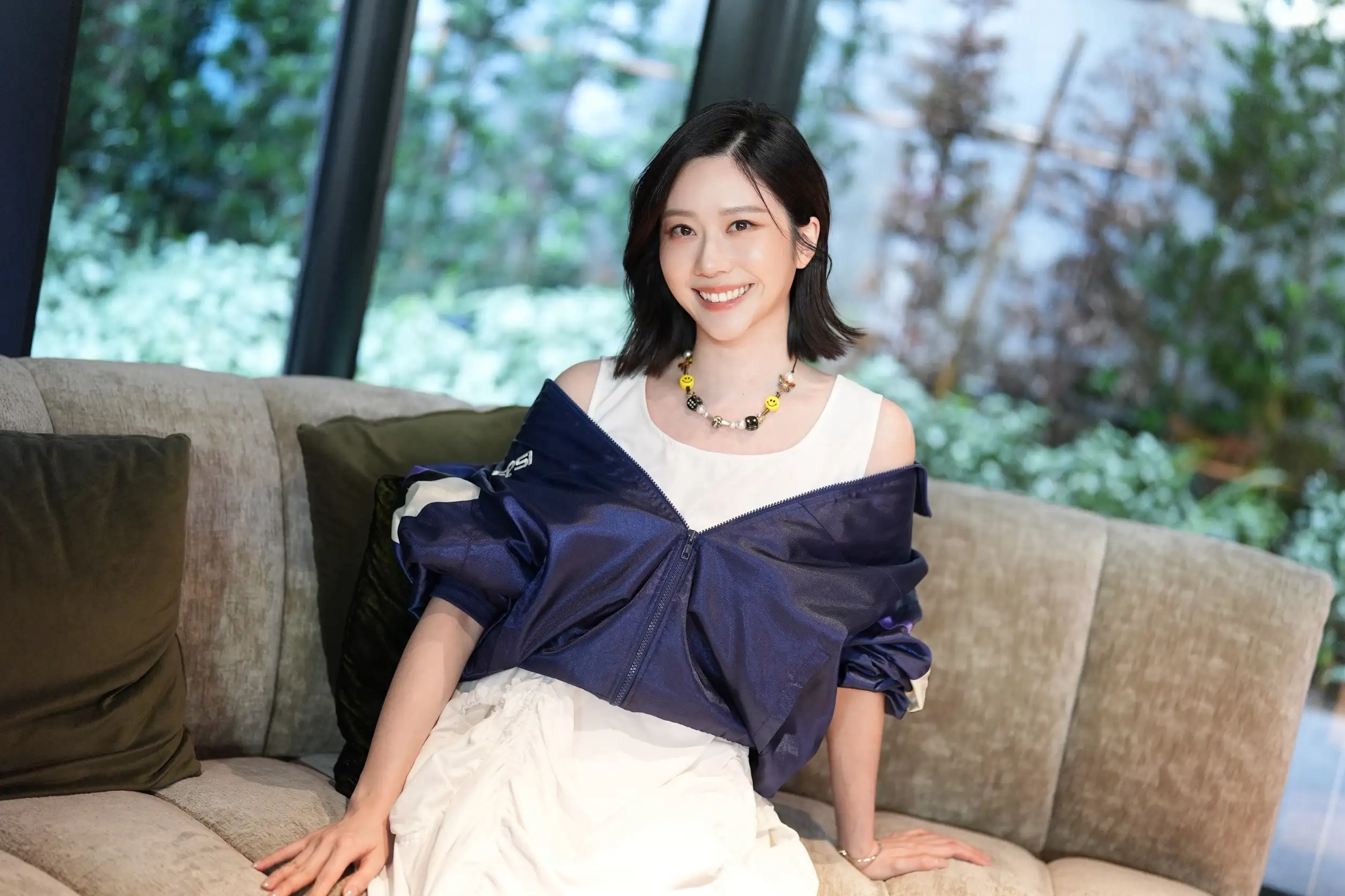 張景嵐喜歡一個人吃麻辣火鍋。(圖/記者陳明中攝)