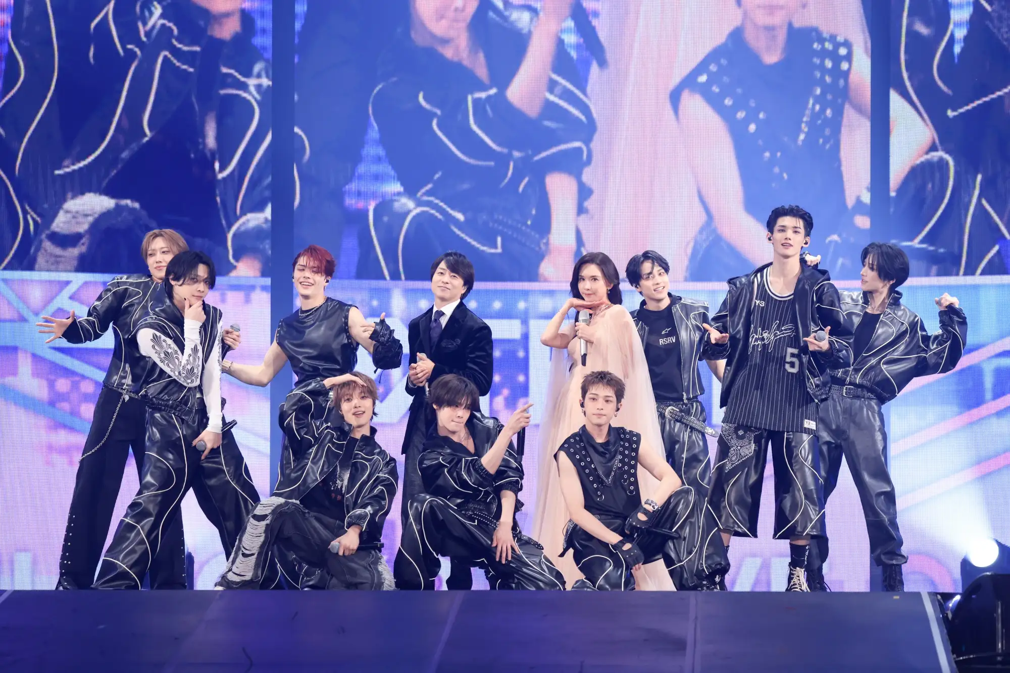 櫻井翔、林志玲加入&TEAM特別舞台演出。（圖／©️MUSIC EXPO LIVE 2026實行委員會提供）