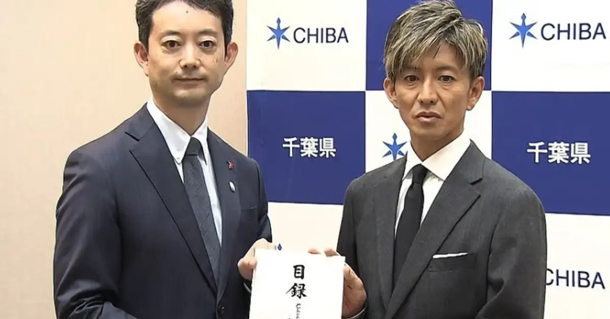 木村拓哉助震災。(圖/翻攝X)