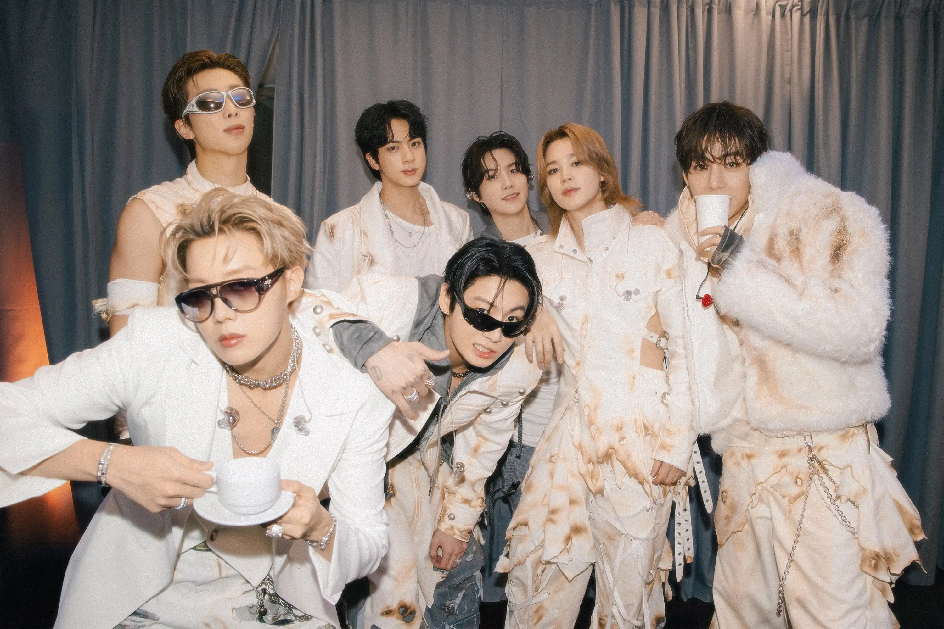 BTS表態抵制葛萊美獎。(圖/翻攝自BTS X)